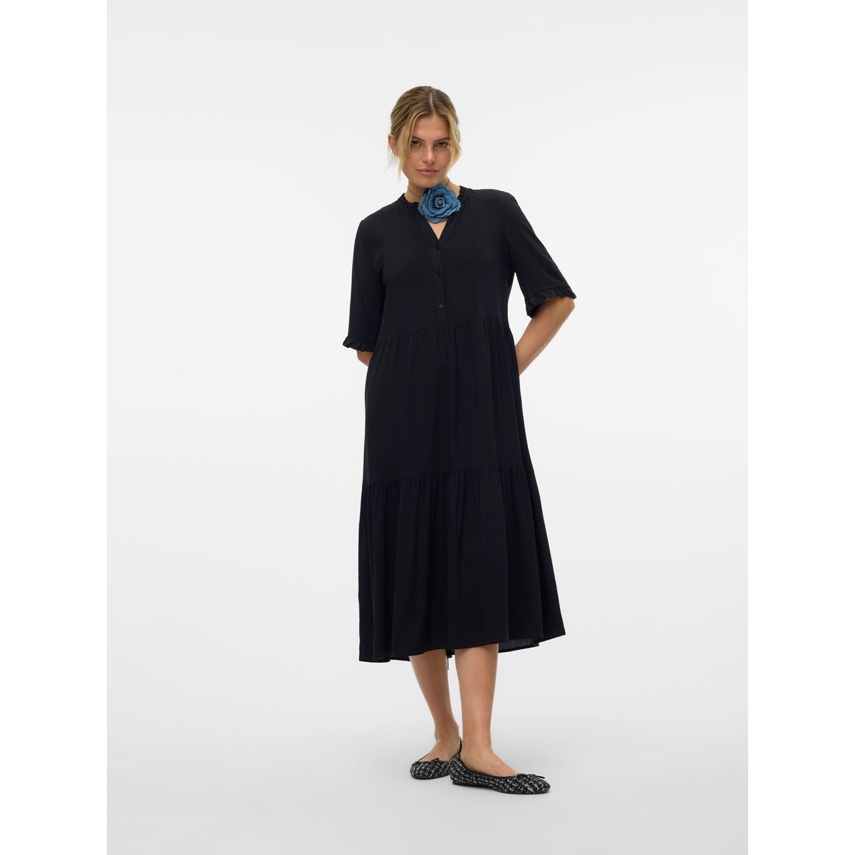 Robe noire - black, VERO MODA