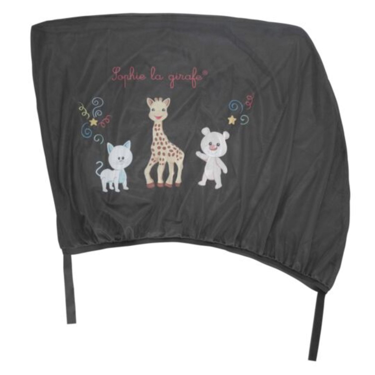 Pare Soleil chaussettes Sophie la girafe noir, VULLI