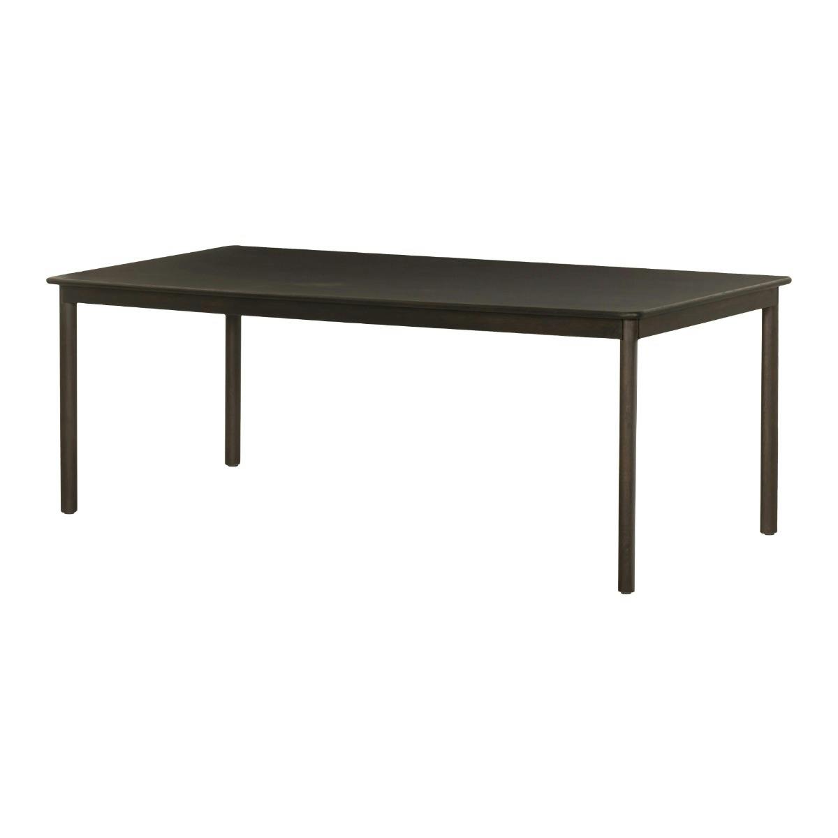 Table à manger moderne 8/10 places en chêne LOREN bois foncé, PIER IMPORT