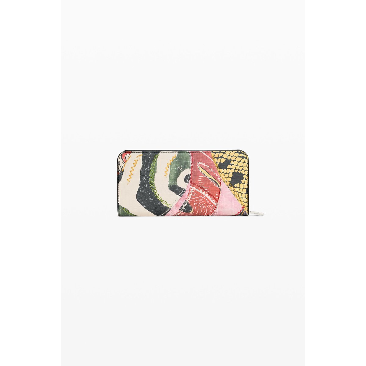 Porte-monnaie imprimé zèbre multicolore, DESIGUAL