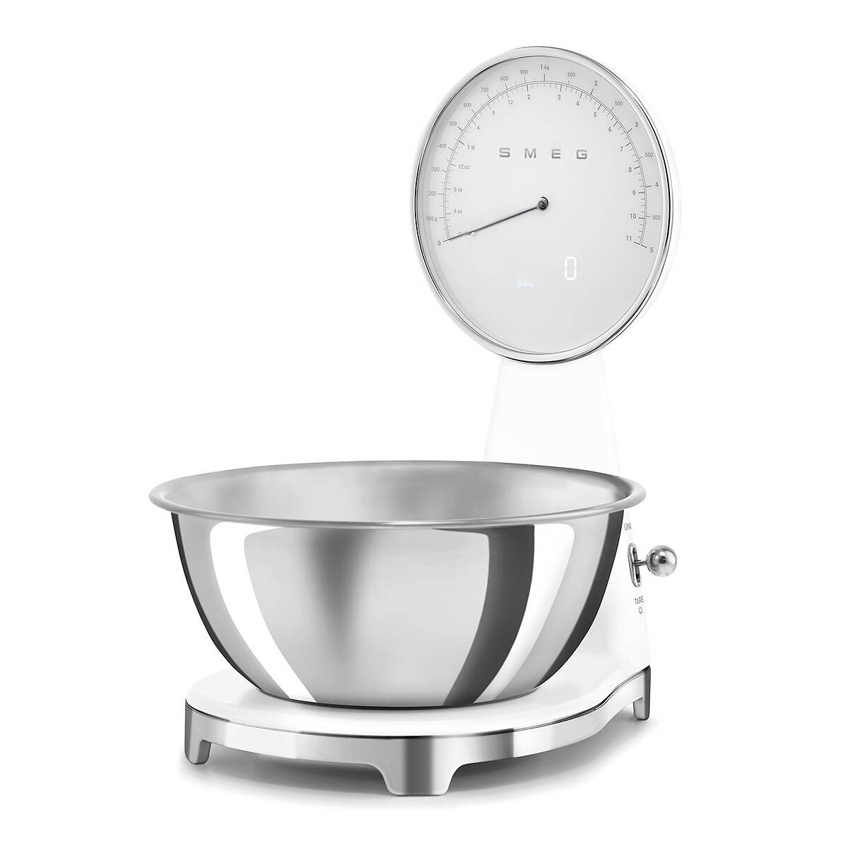 Balança de Cozinha Analógica e digital, SMEG branco, SMEG