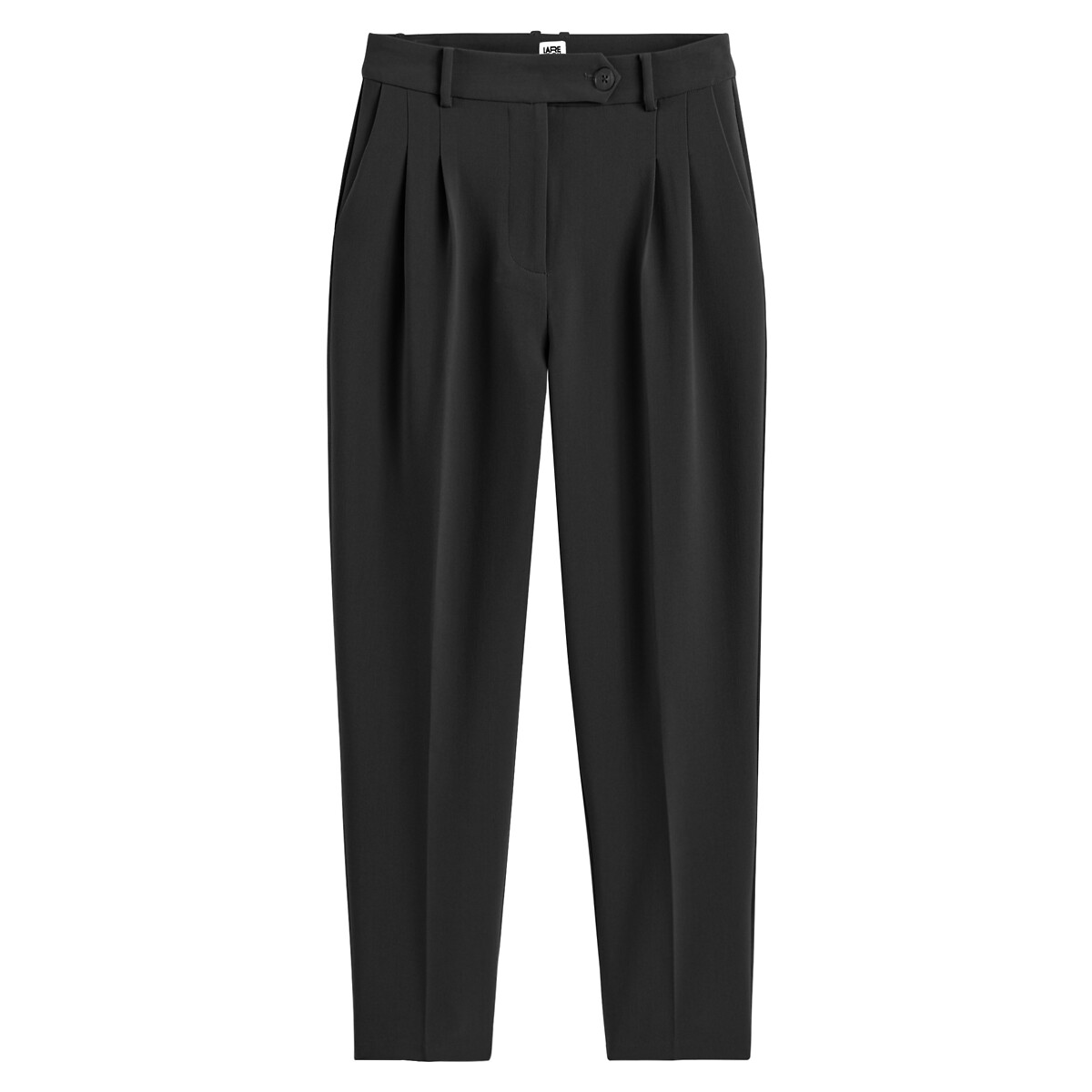 Pantalon 7/8 à pinces noir, LA REDOUTE COLLECTIONS
