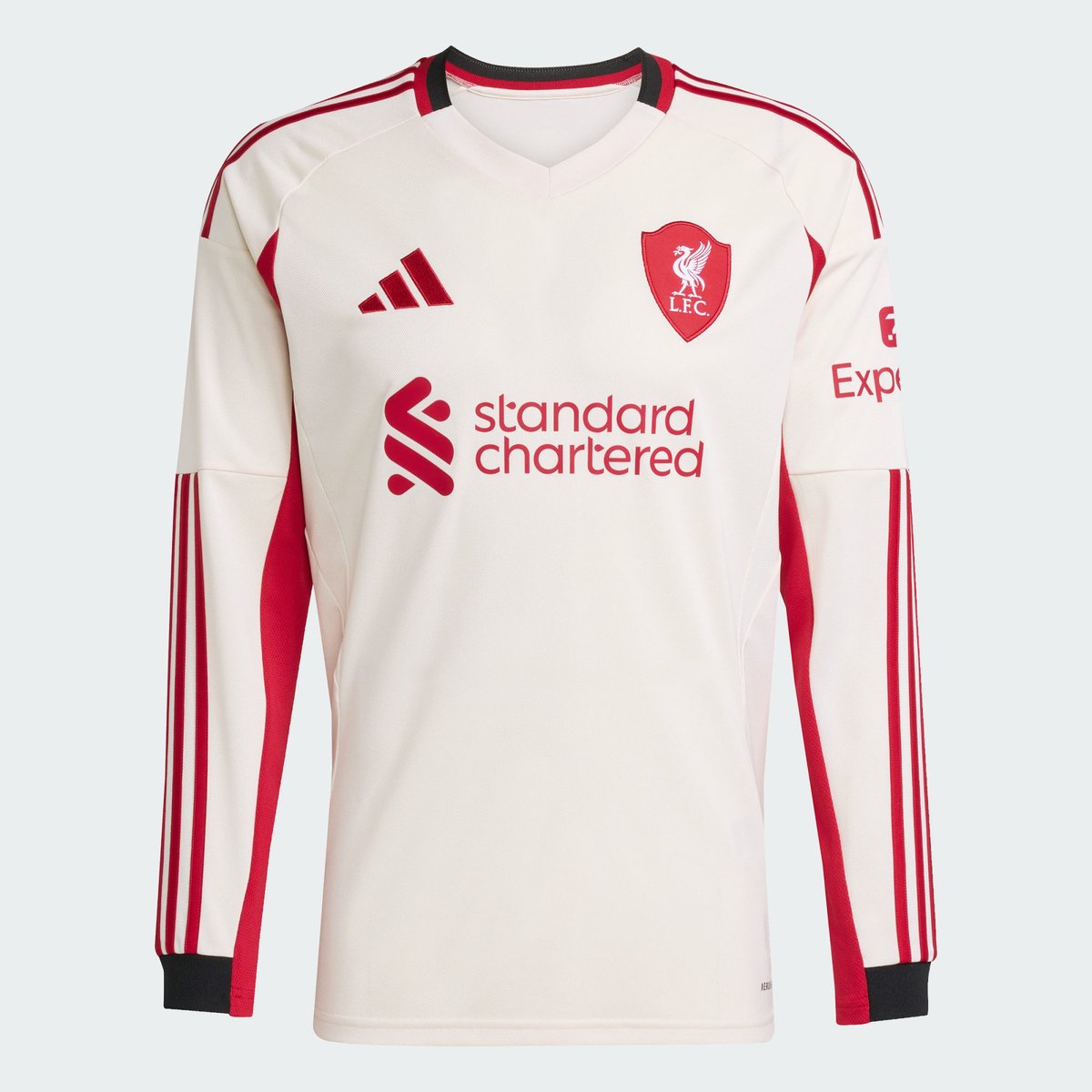 Maillot Manches Longues Extérieur Liverpool Fc 25/26 Maillot Manches Longues Extérieur Liverpool Fc 25/26 wonder white, adidas Performance