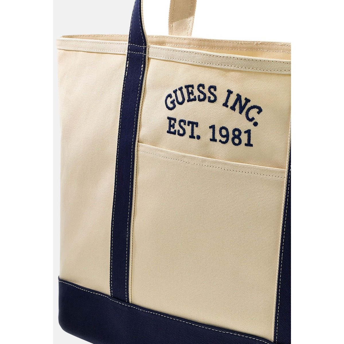 Sac Cabas Summerline Inscription Logo bleu, GUESS