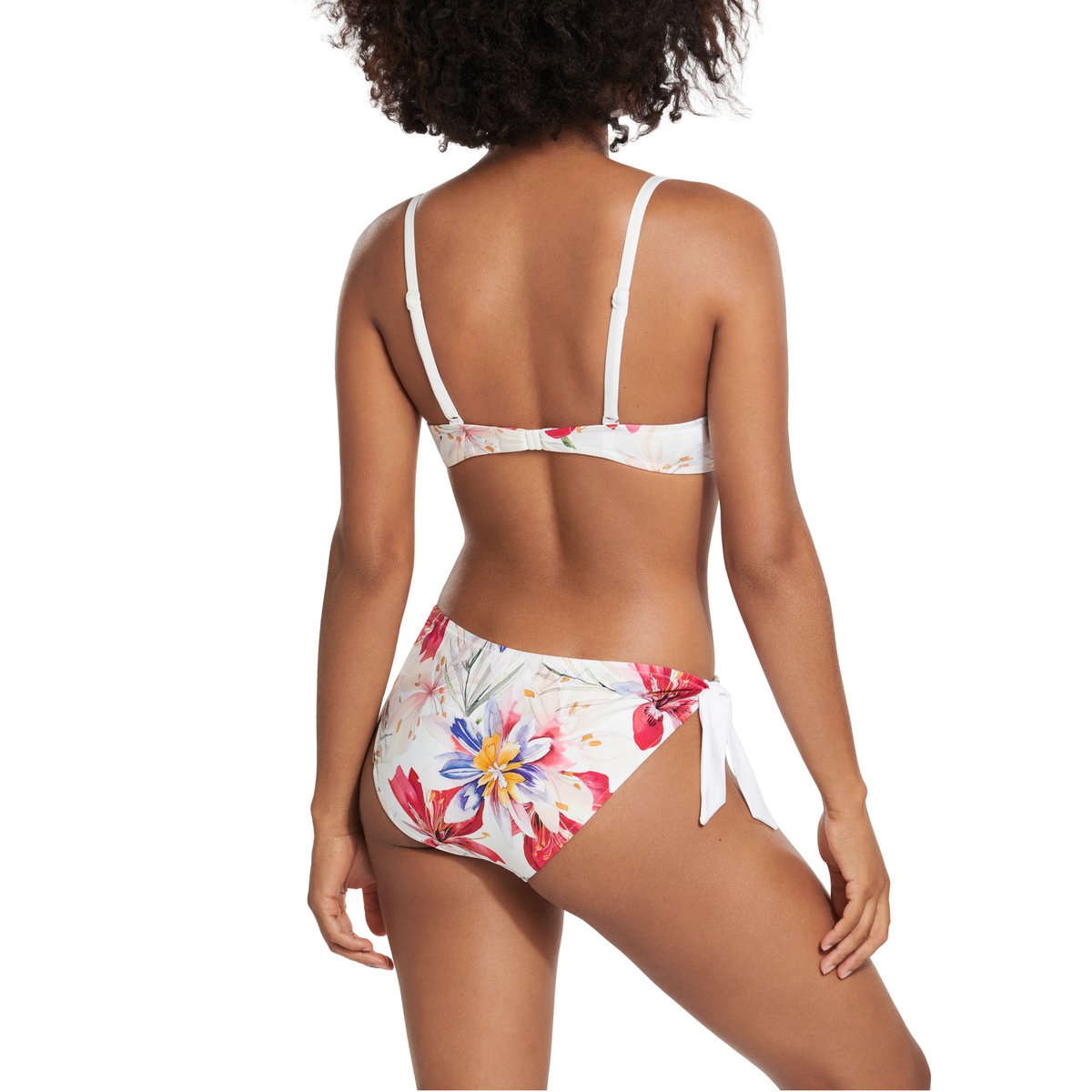 Haut maillot de bain préformé multipositions Tunis blanc, LISCA