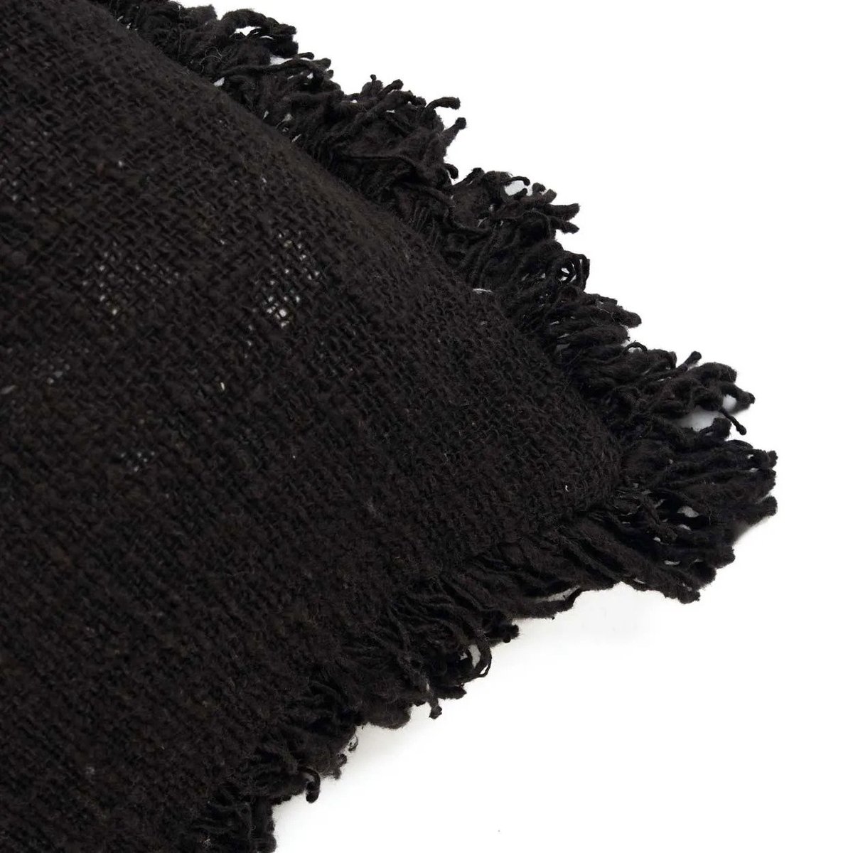 Housse de coussin en coton FULL MOON noir, BAZAR BIZAR