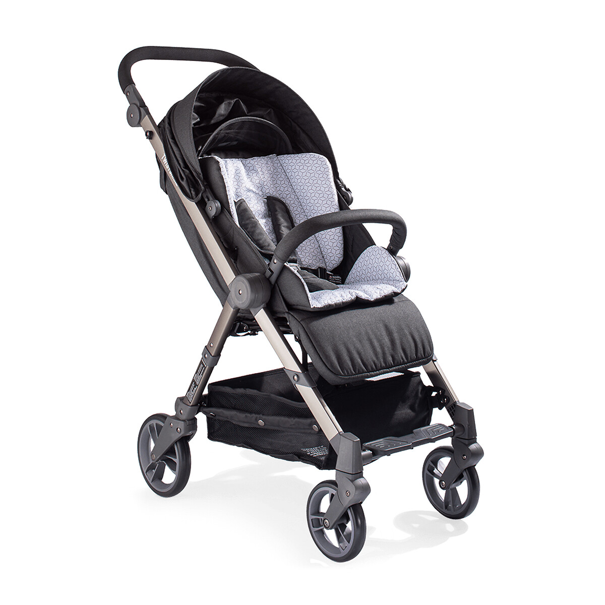 Saco para carrinho de passeio Twistshake Tour preto , TWISTSHAKE