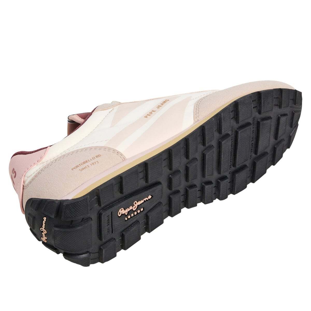 Jane - Baskets De Running Rétro beige sable, PEPE JEANS