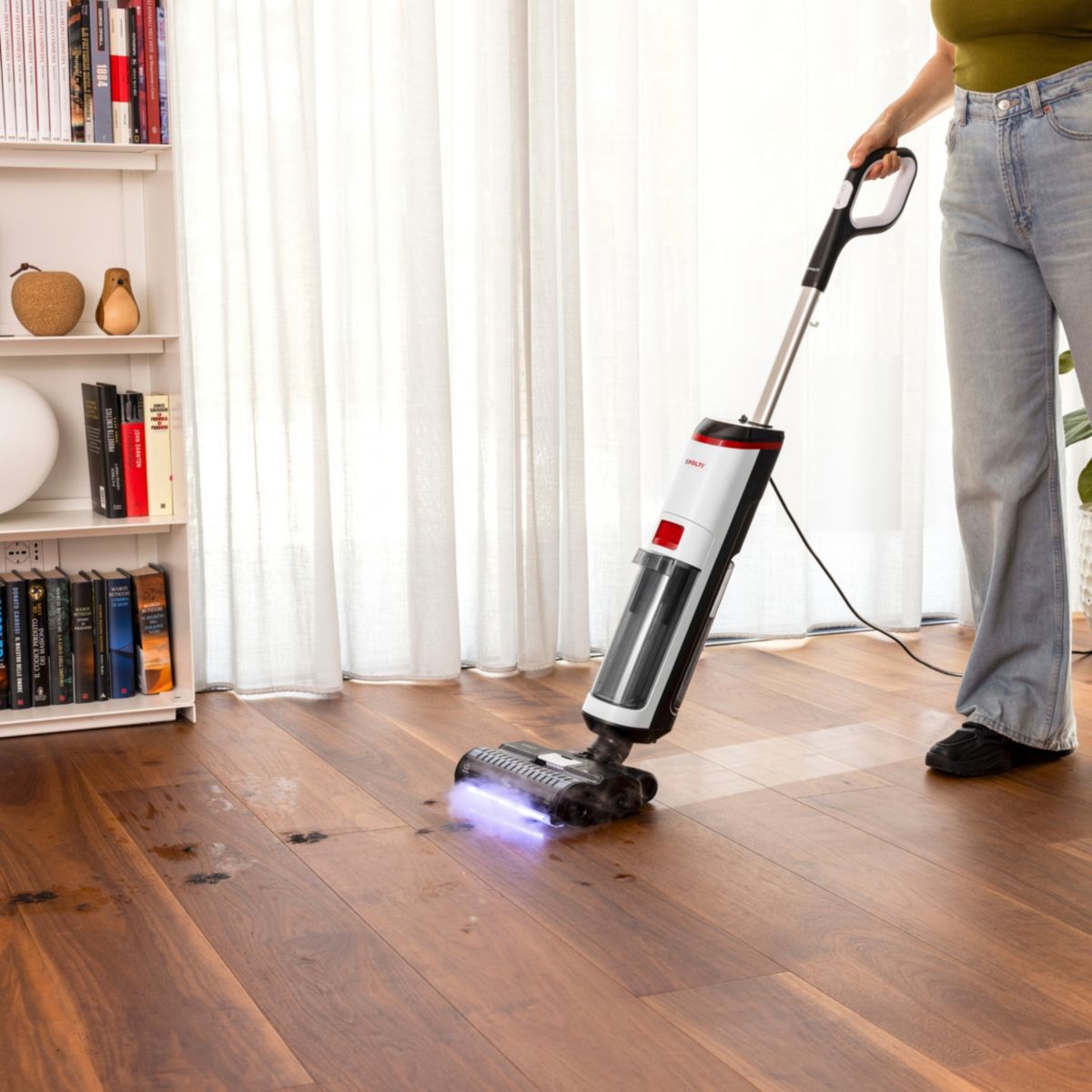 Aspirateur laveur RollySteam WD10 filaire avec fonction vapeur couleur unique, POLTI