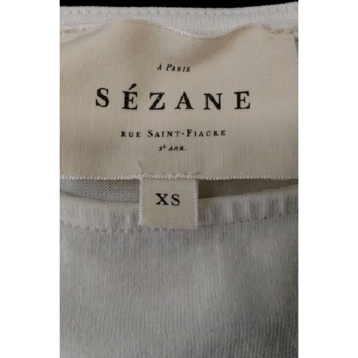 T-shirt - Bon État blanc, SEZANE