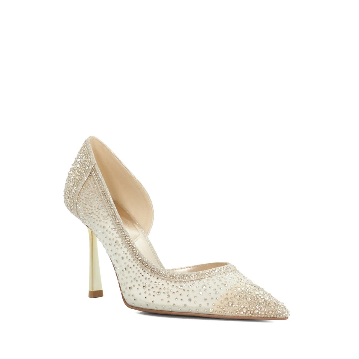 Escarpins ornés de résille - CRISTELLE gold-synthetic, DUNE LONDON