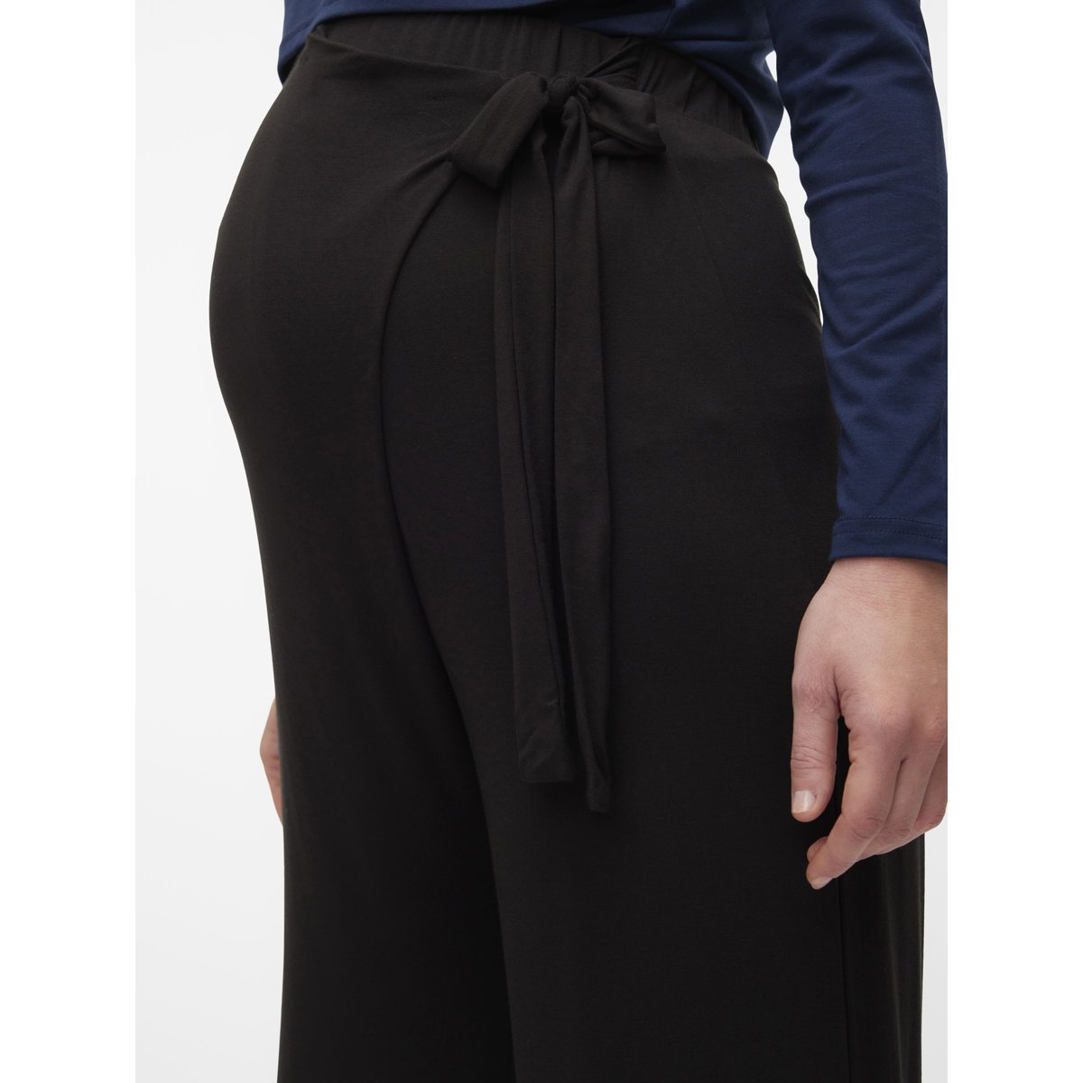 Pantalon noire - black, MAMA LICIOUS