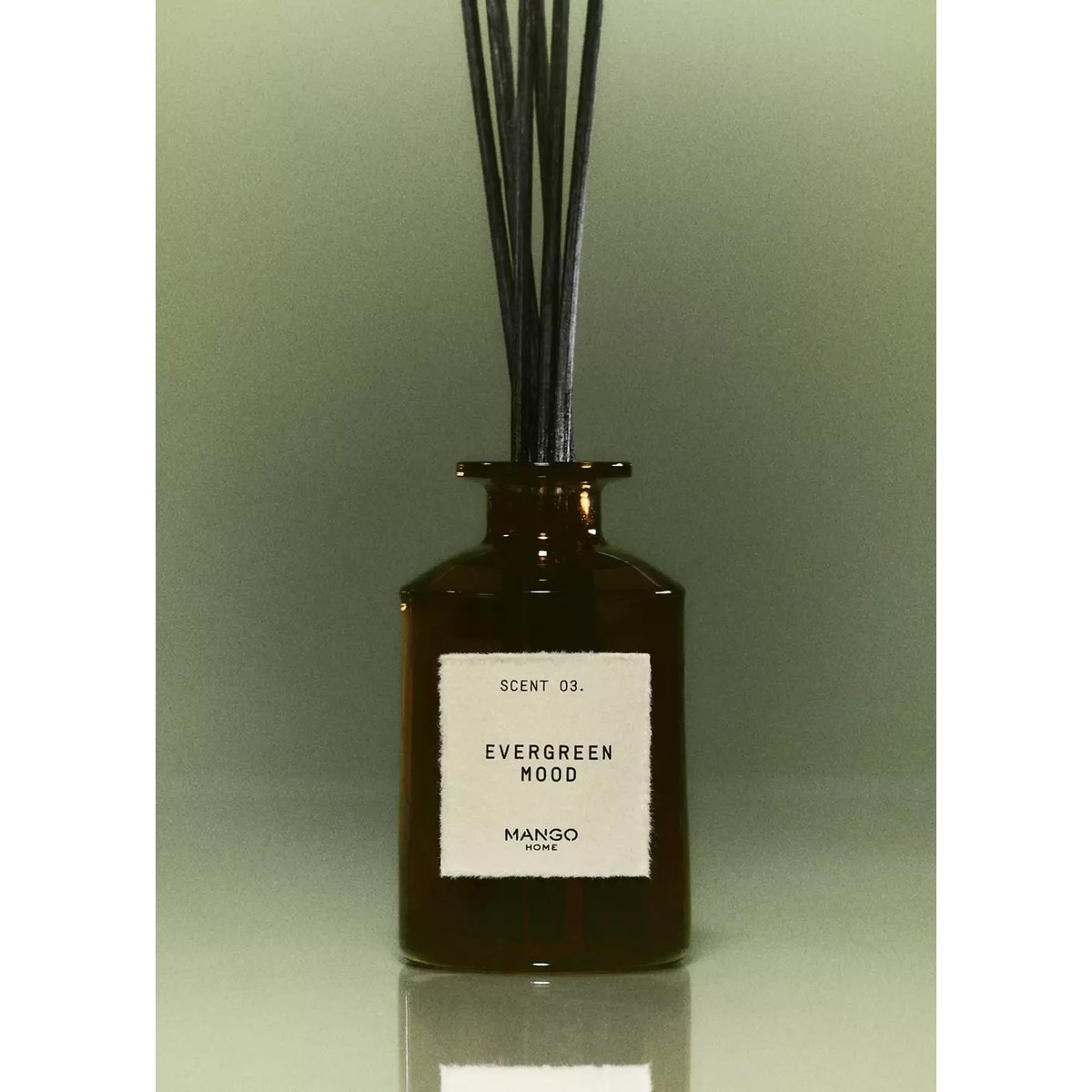 Diffuseur de parfum mikado EVERGREEN MOOD 200 ml marron, MANGO HOME