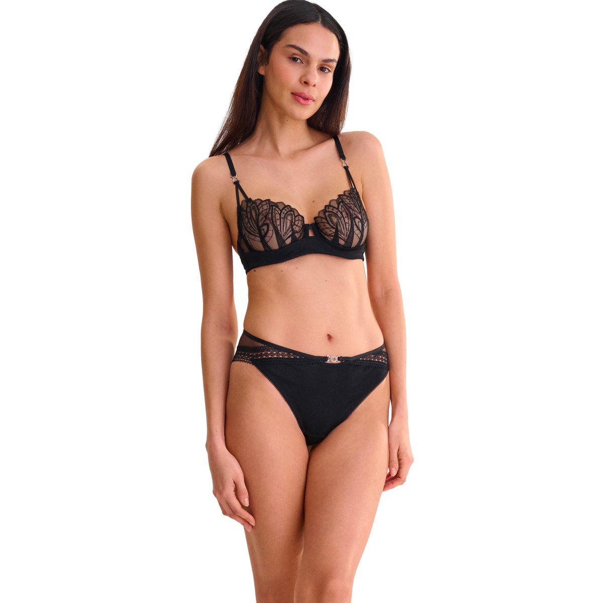 Soutien-gorge armaturé ADVENTURE noir, LISCA