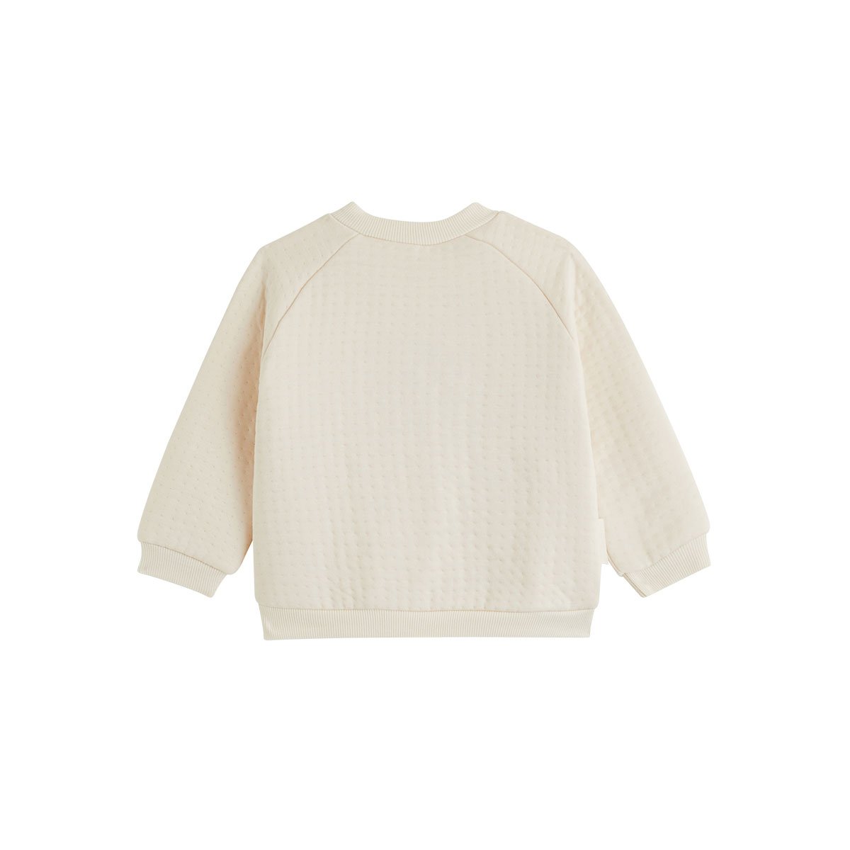 Sweat-shirt bébé Voix Lactée ecru, PETIT BEGUIN