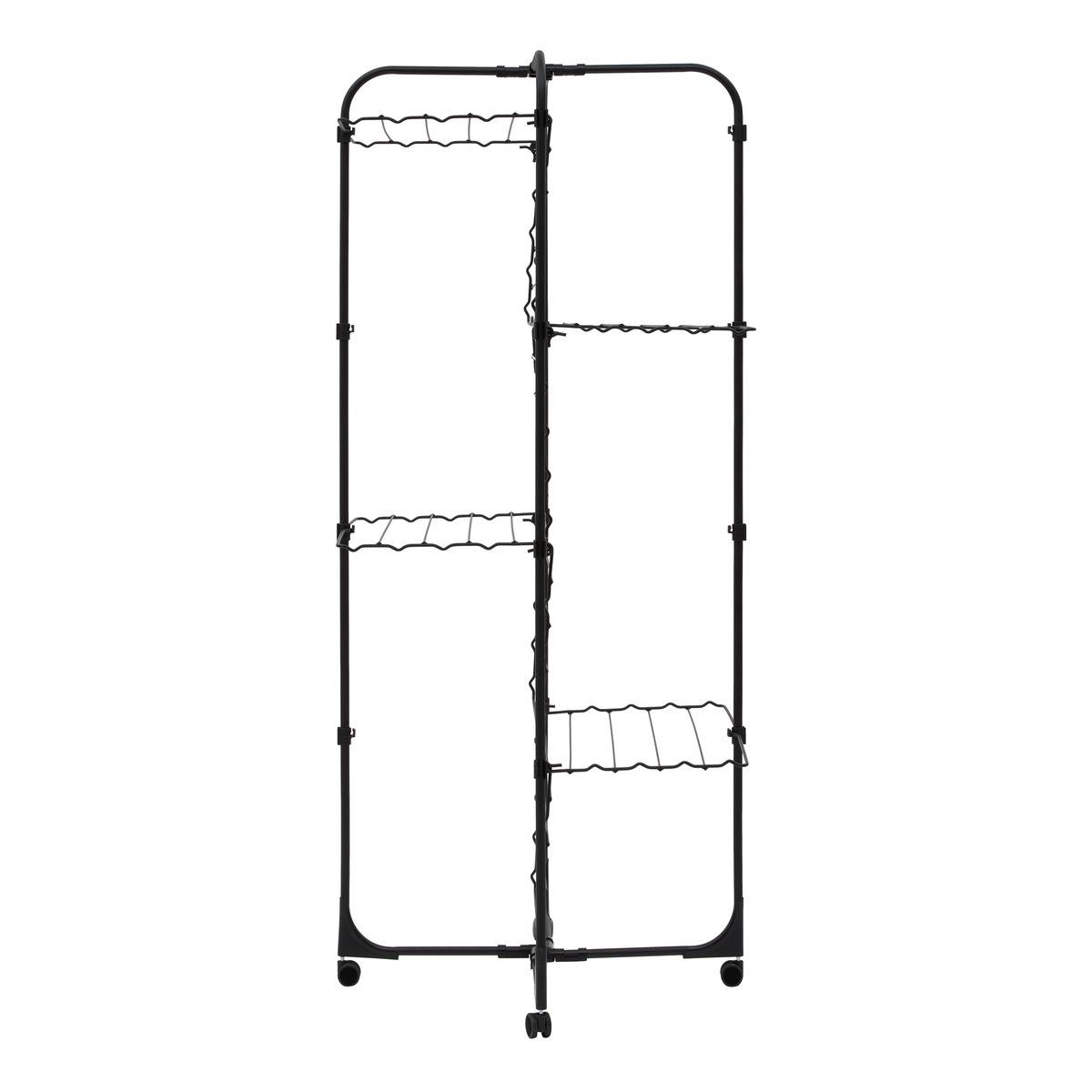 Étendoir à linge tour pliable OLYMPE noir, 5FIVE SIMPLY SMART
