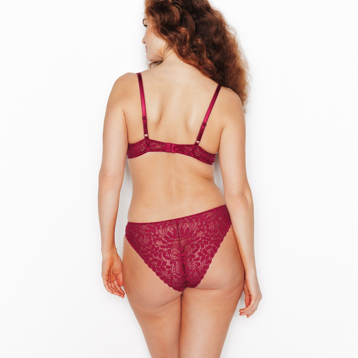 Culotte ISADORA bordeaux, ROUGEGORGE LINGERIE