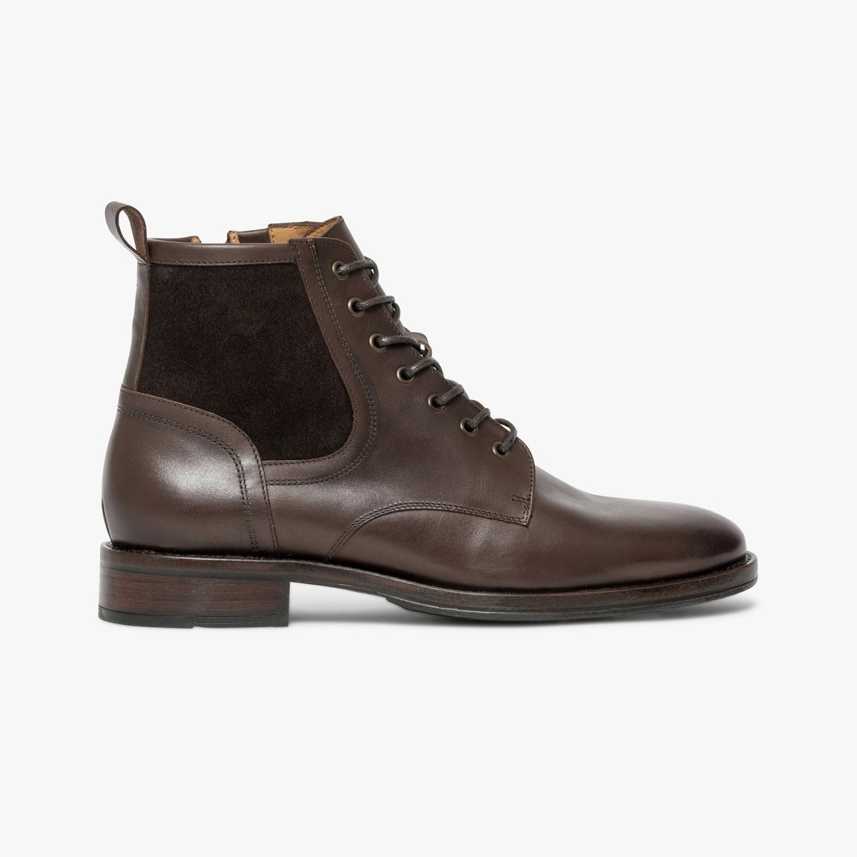 Boots en cuir PAOLO marron, BOCAGE