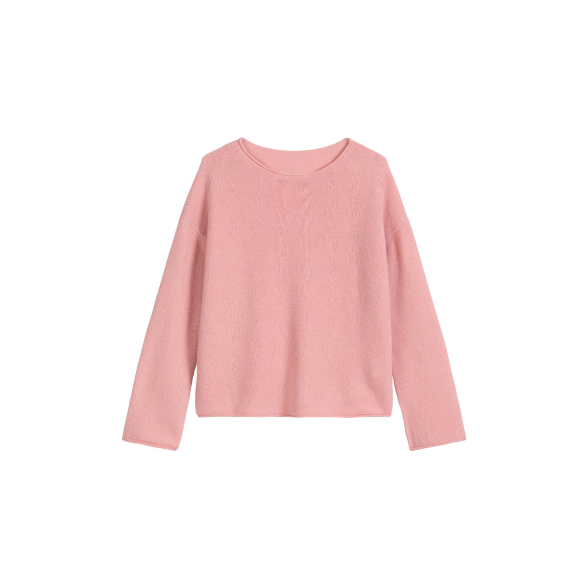 Pull oversized en laine d'agneau moelleuse rose, MARC O'POLO
