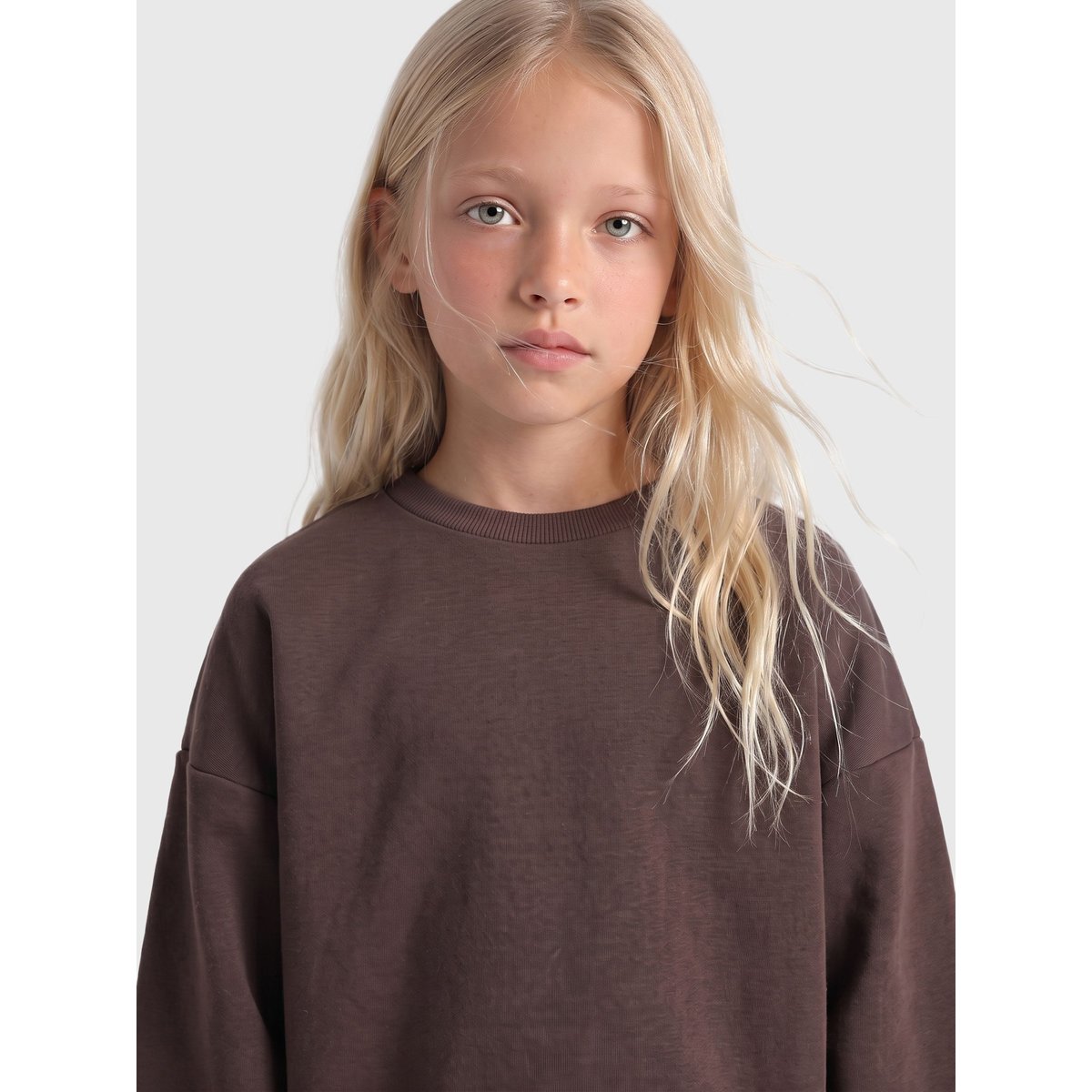 Sweat-Shirt marron - coffee bean 1, KIDS ONLY