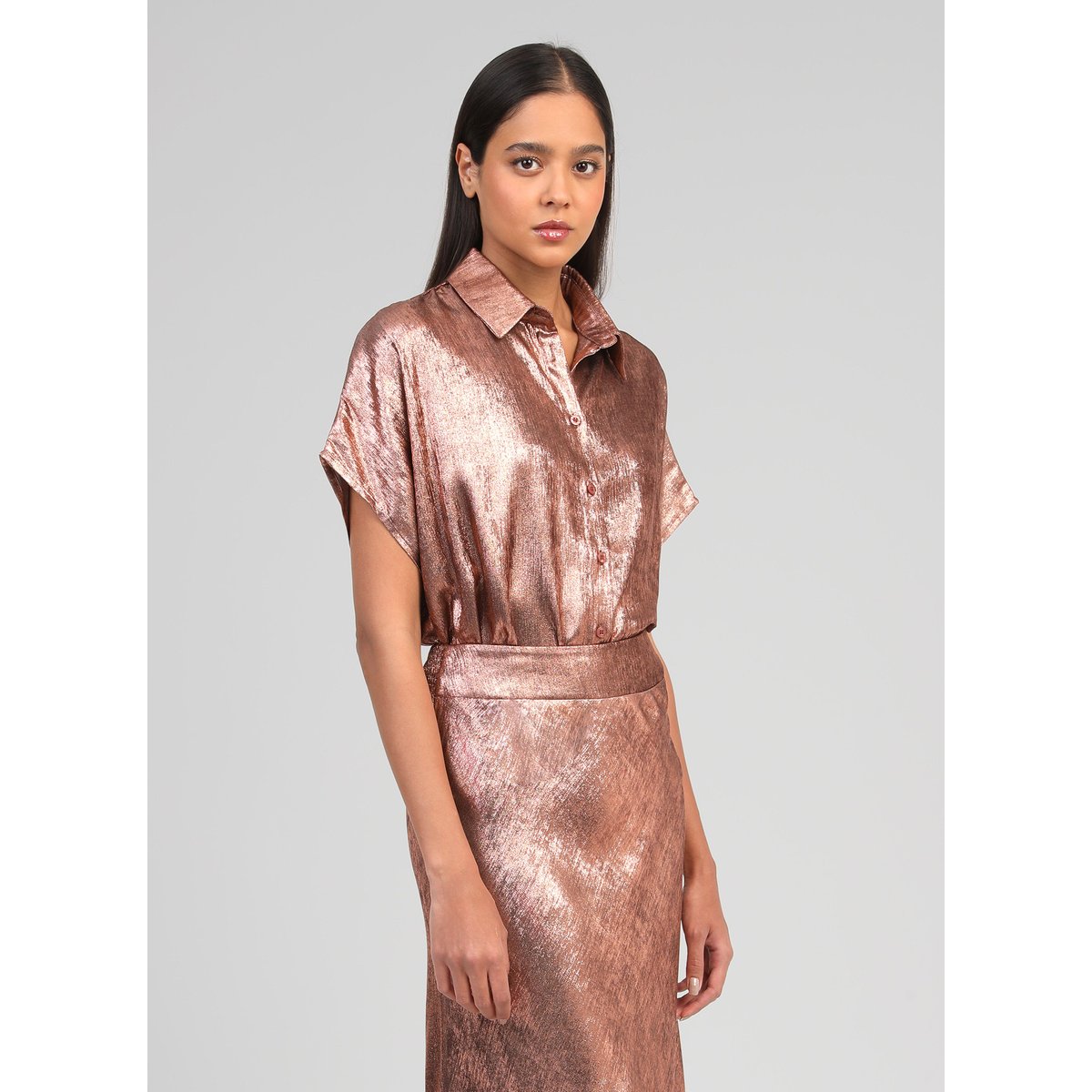 Chemise AMORYNA bronze, AN'GE