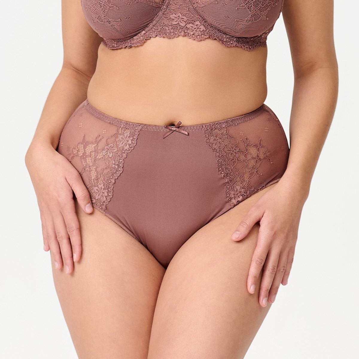 Culotte haute Basique cognac, LINGADORE