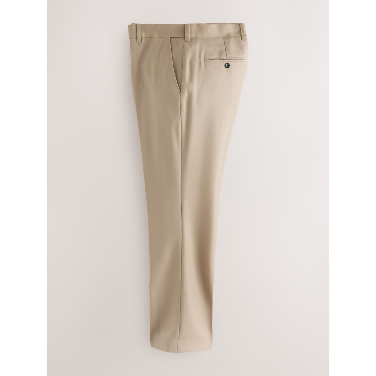 Pantalon en laine à tour de taille motionflex Signature naturel, NEXT
