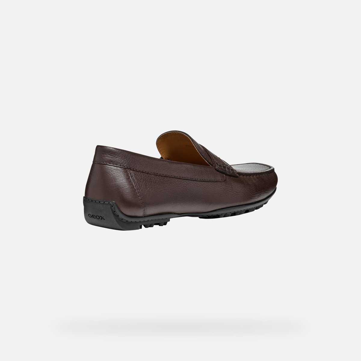 Mocassins U KOSMOPOLIS +GRIP W marron foncé, GEOX