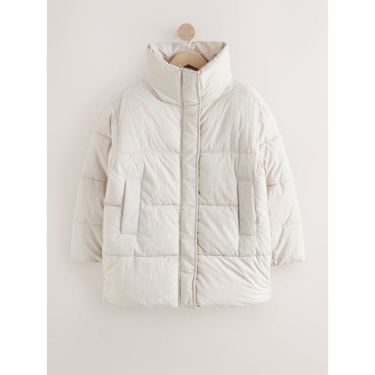 Manteau matelassé imperméable blanc, NEXT