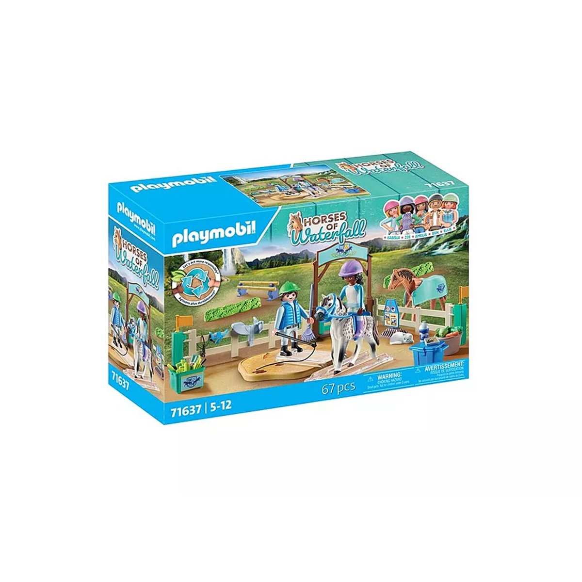 Arène d'équitation multicolore, PLAYMOBIL