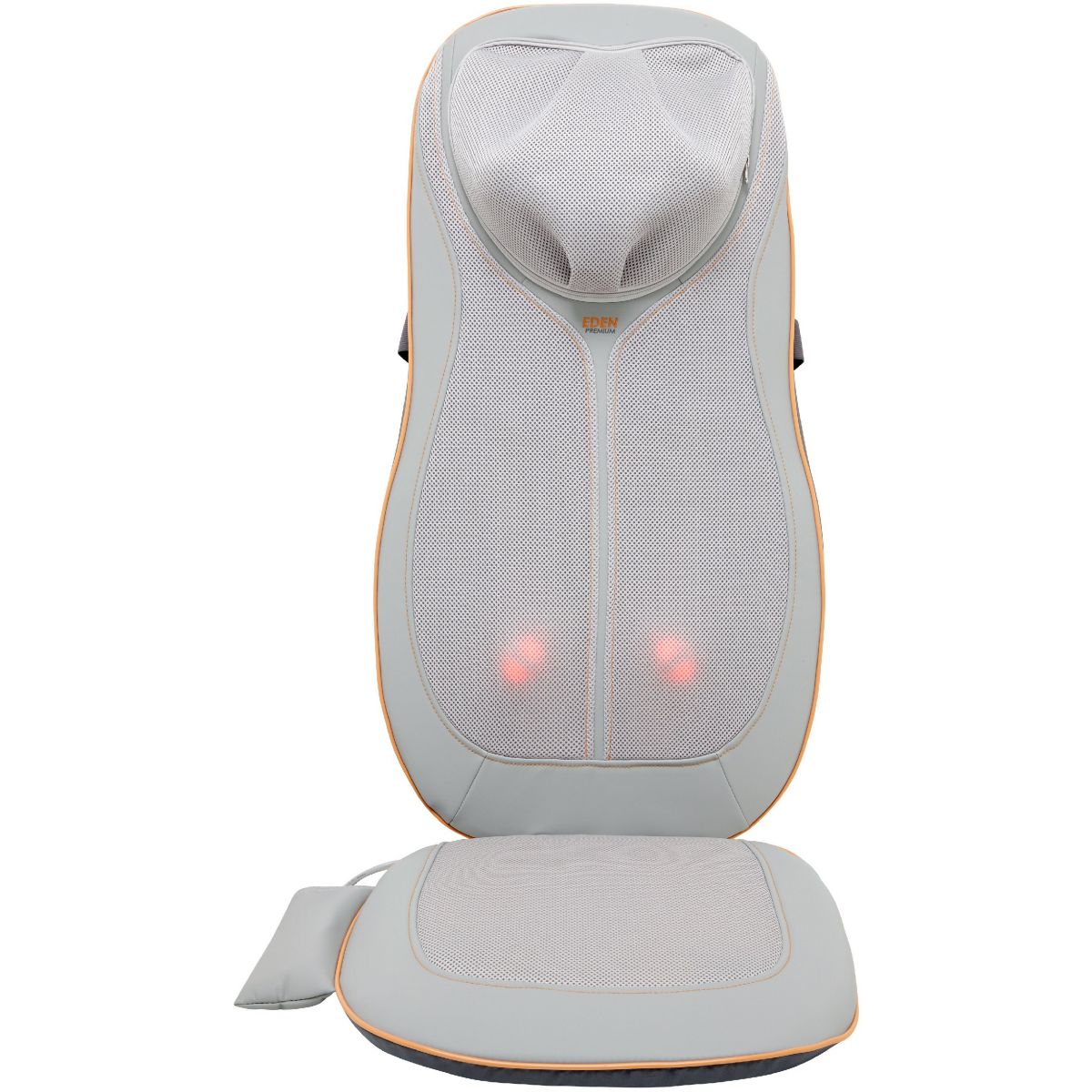 Siège massant chauffant EDM3 eden premium gris, ESSENTIEL B