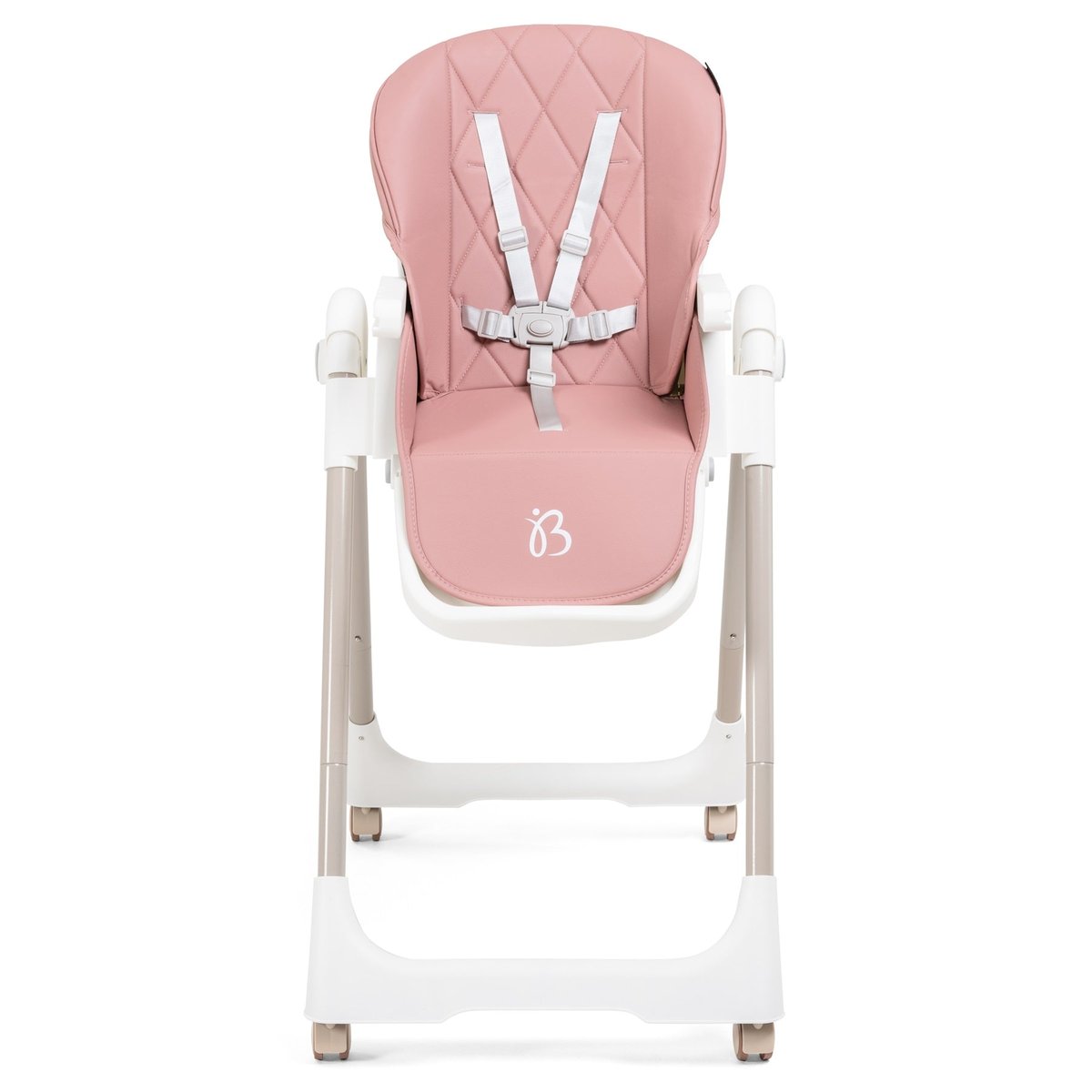 Chaise haute évolutive bébé - Pliable - De 6 mois à 3 ans (15kg) rose, BEBELISSIMO J'AIME
