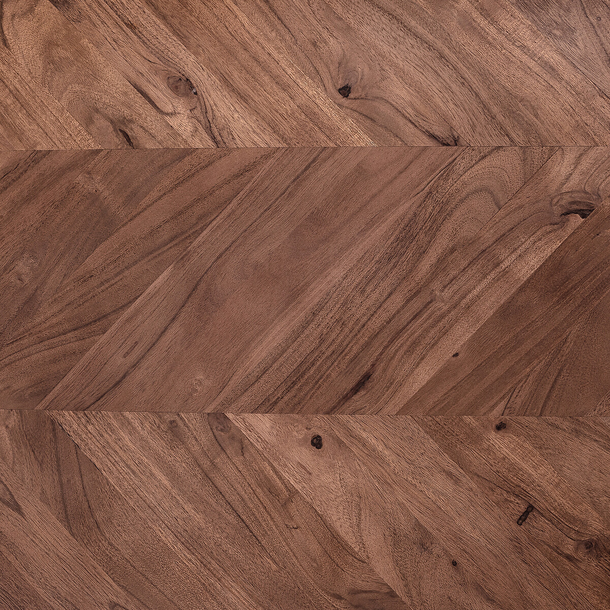 Metz Acacia Wood Dining Table dark acacia wood, SWOON