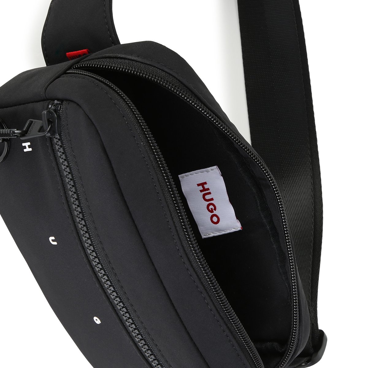 Sac banane black, HUGO KIDSWEAR