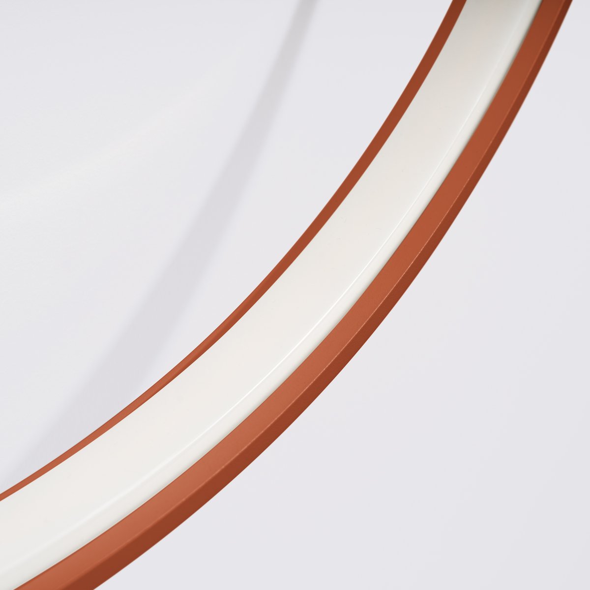 Plafonnier Aluminium Ocre Rouge LED 1 Rio ocre rouge, EDEN