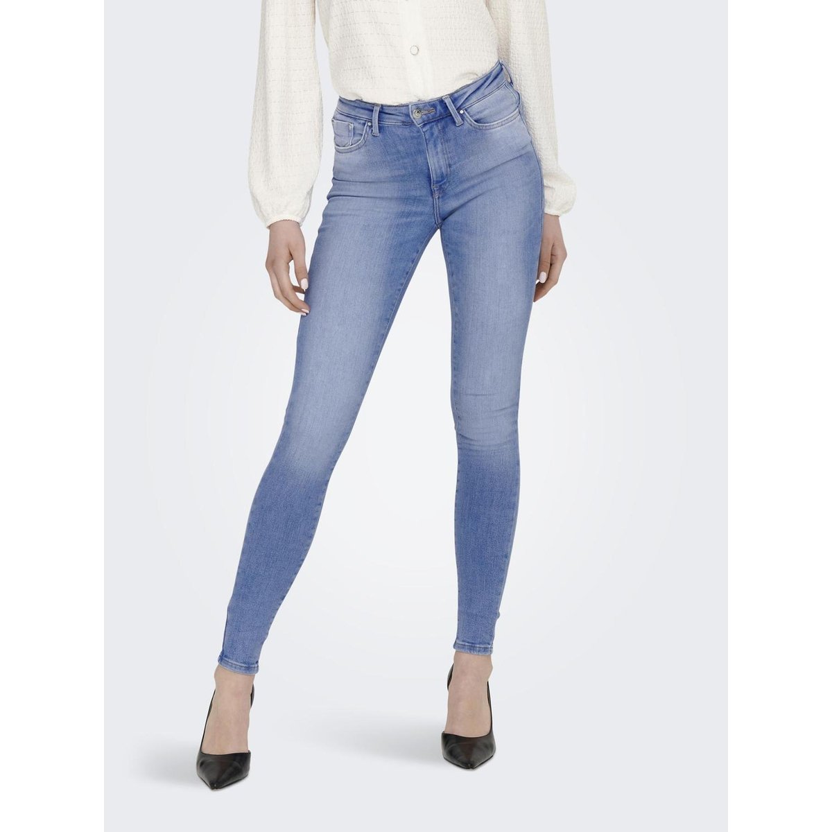 Jean Skinny special bright blue denim, ONLY