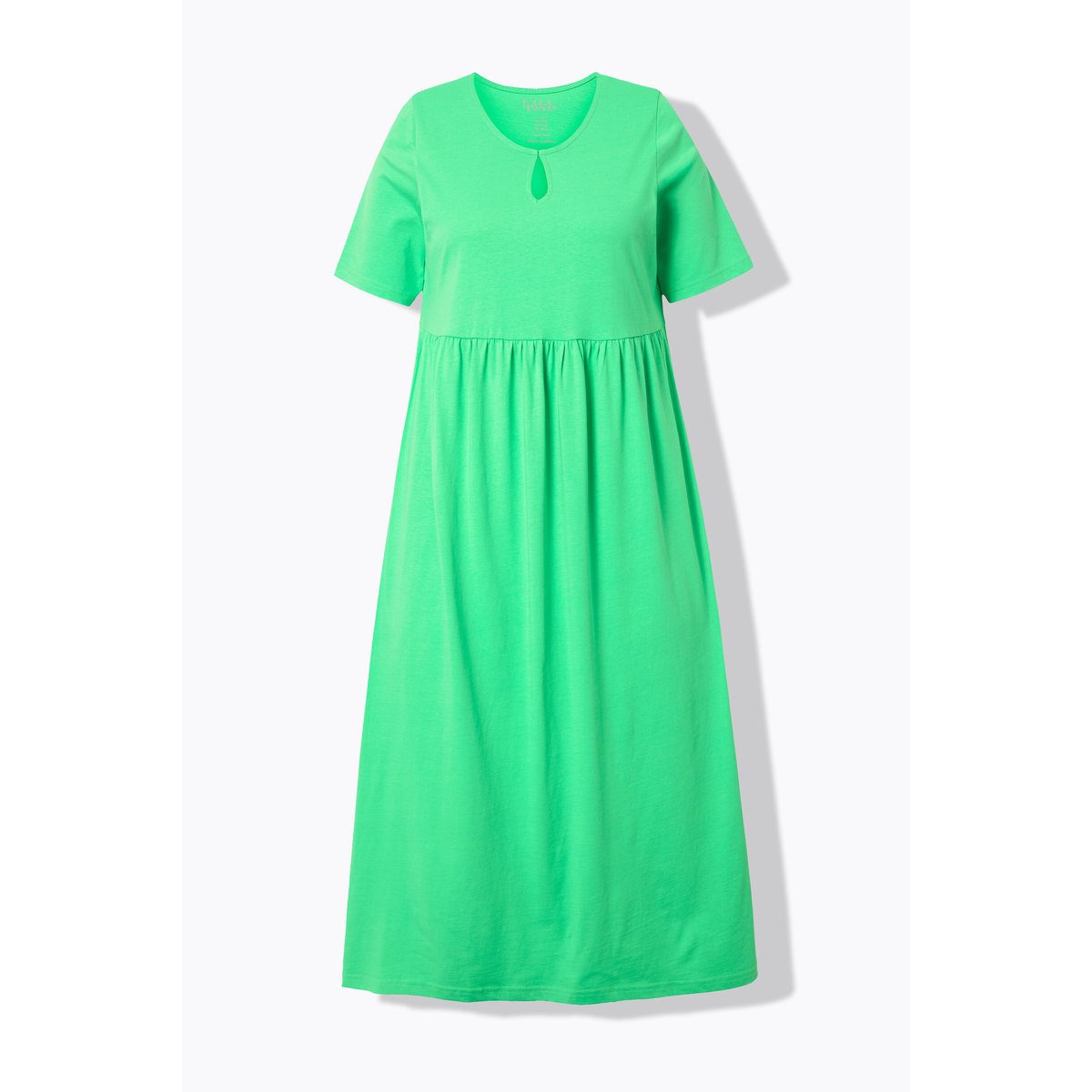 Robe maxi coupe évasée, poches menthe verte, ULLA POPKEN
