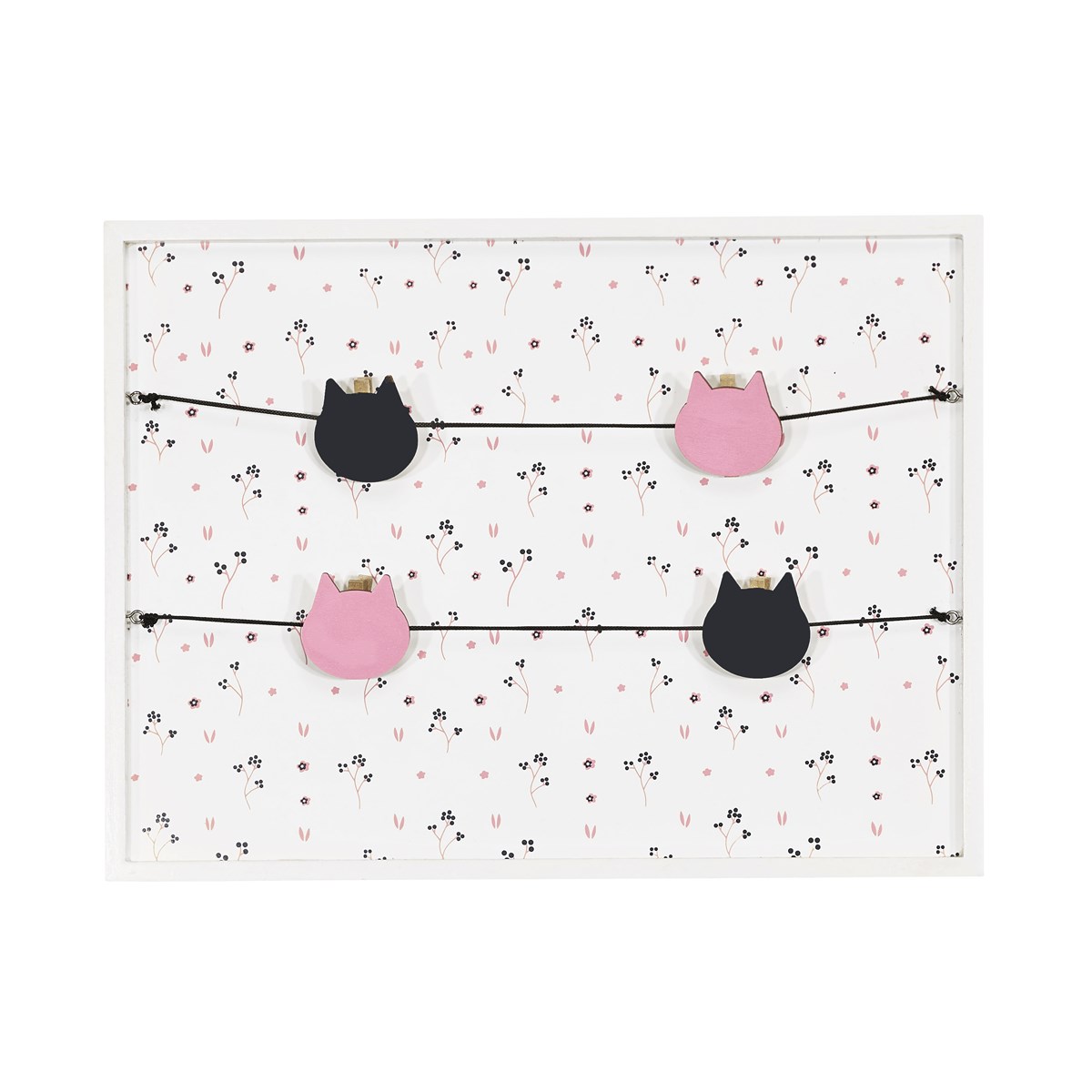 Pèle-mêle photos en bois multicolore, BABY PRICE
