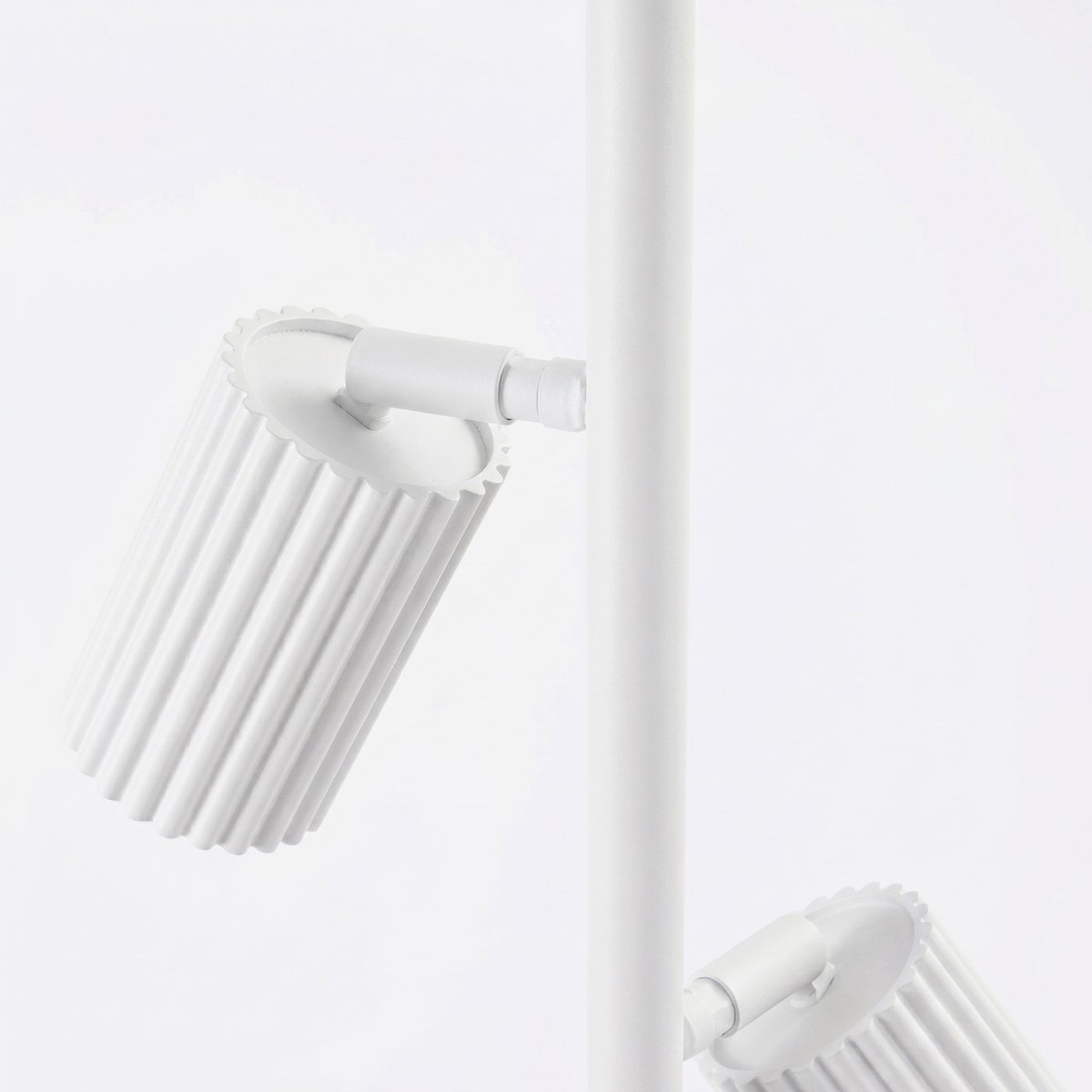 Lampadaire Aluminium Blanc GU10 3 KARBON blanc, EDEN