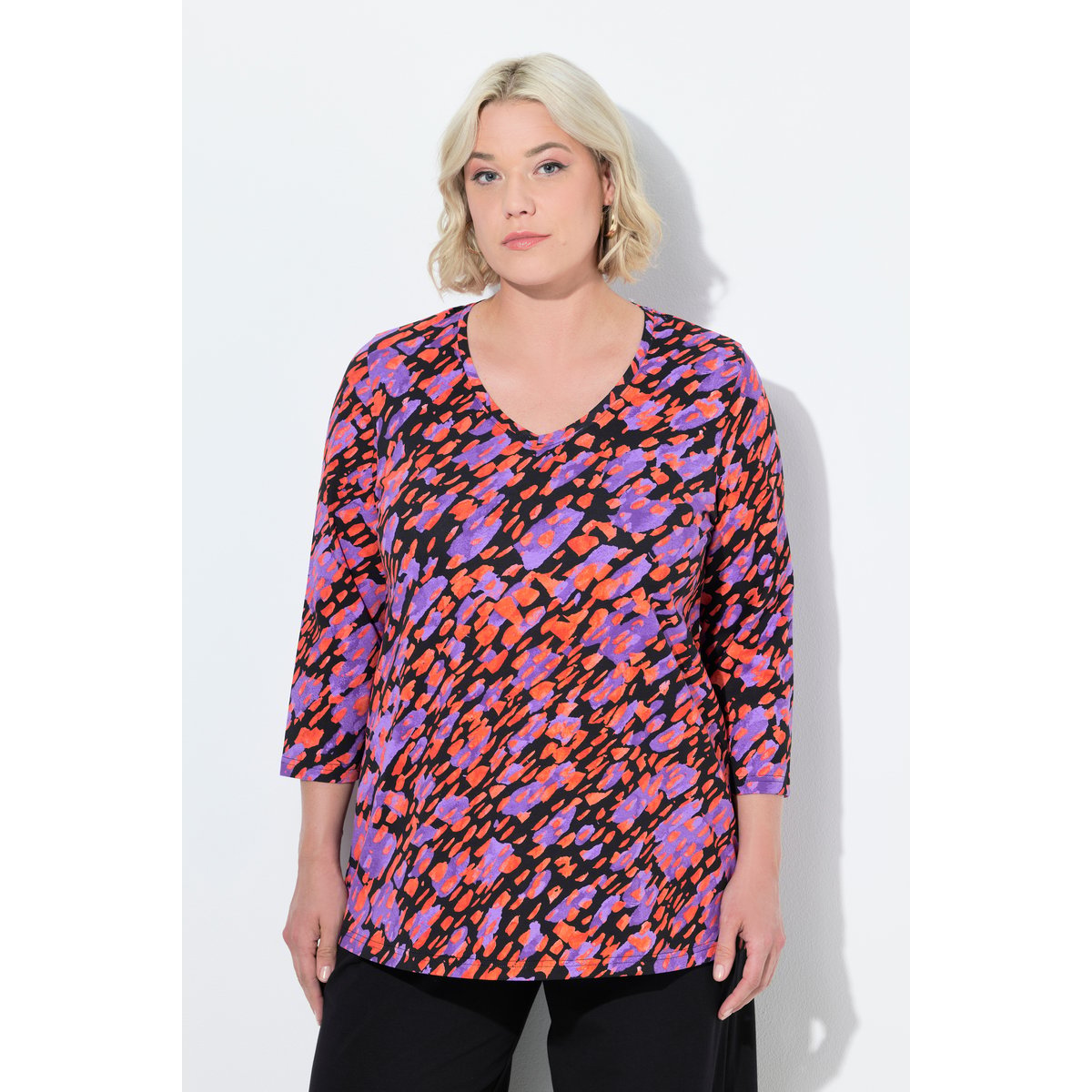 T-shirt noir, ULLA POPKEN