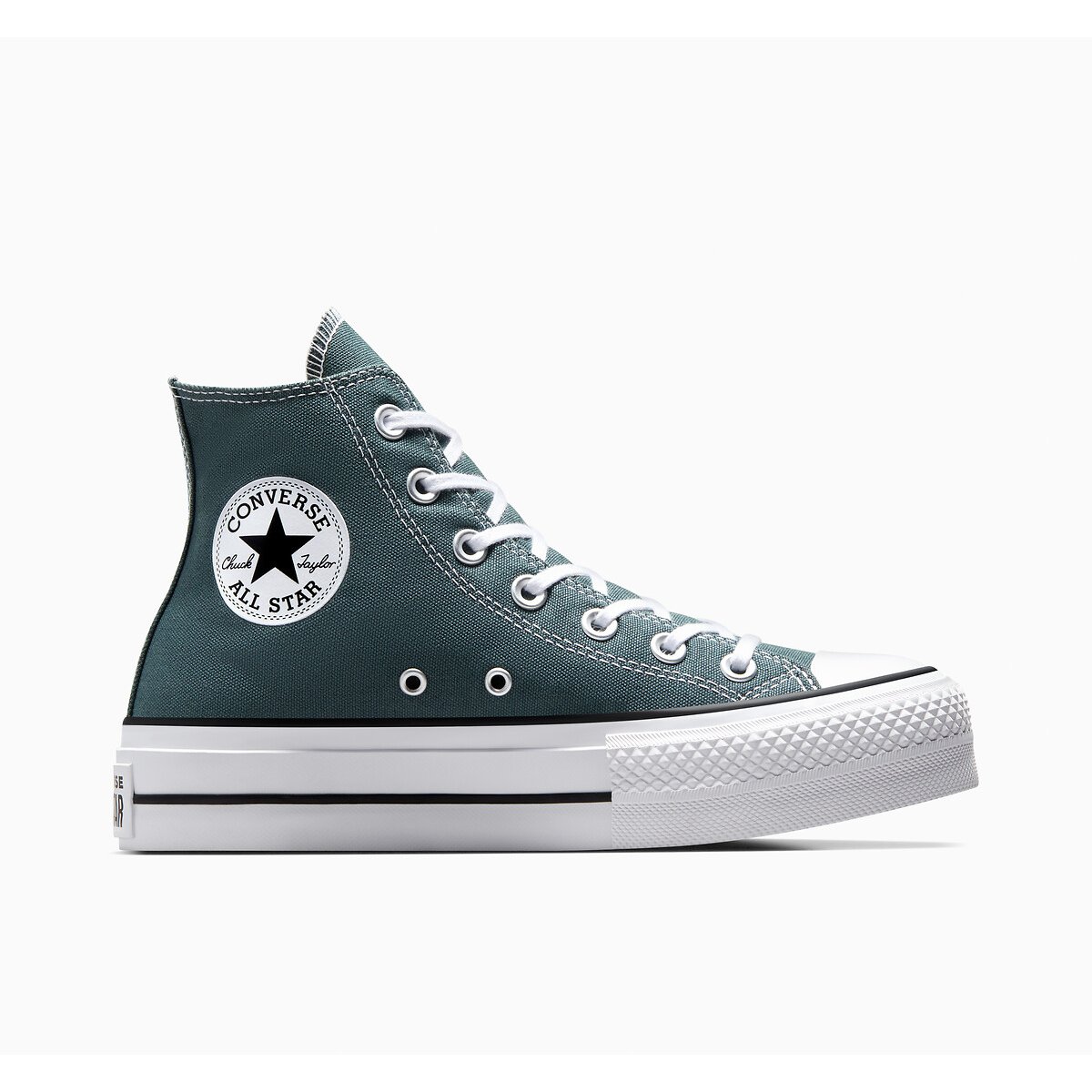 All Star Lift Hi Seasonal Colour Trainers dark green , CONVERSE