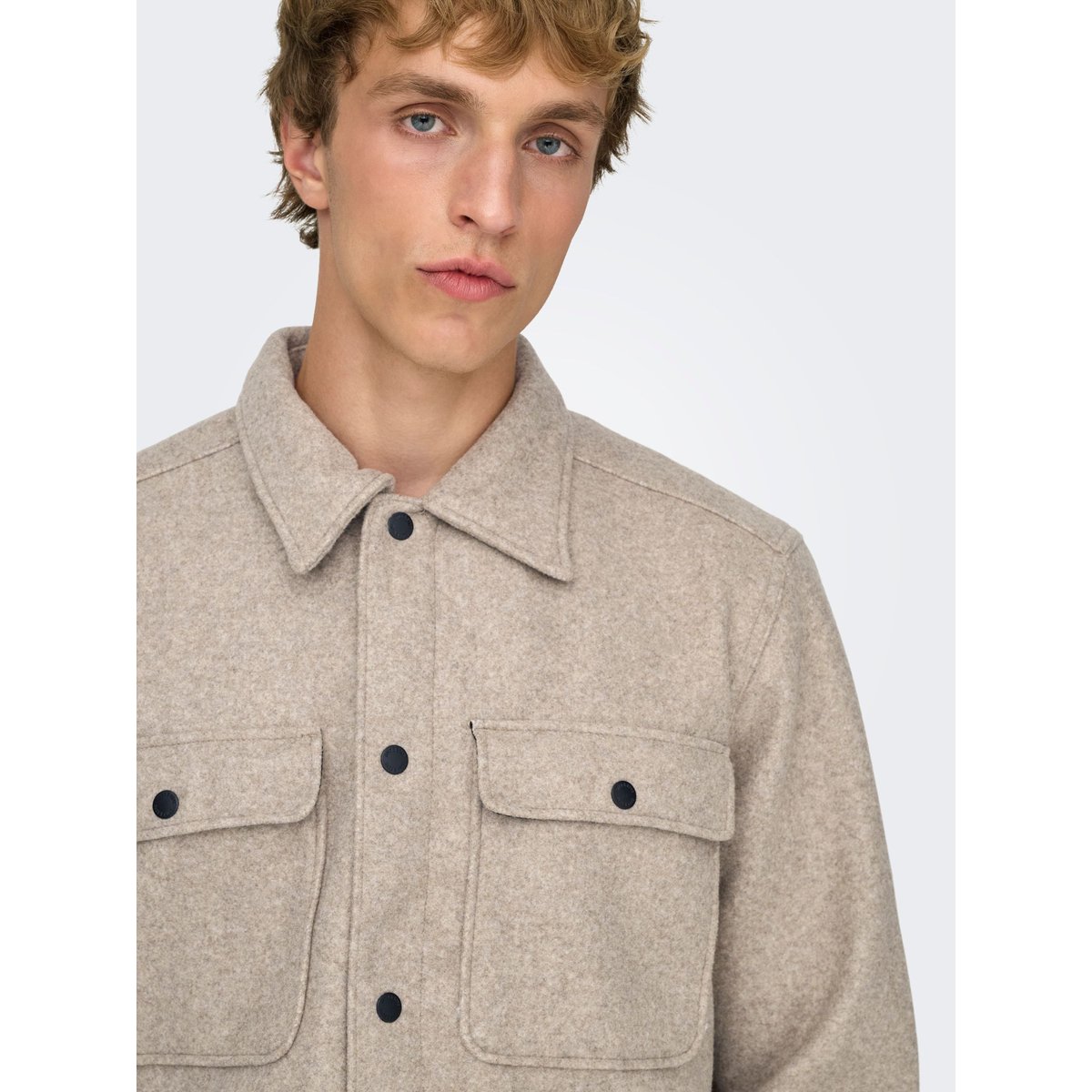 Chemise chinchilla, ONLY & SONS