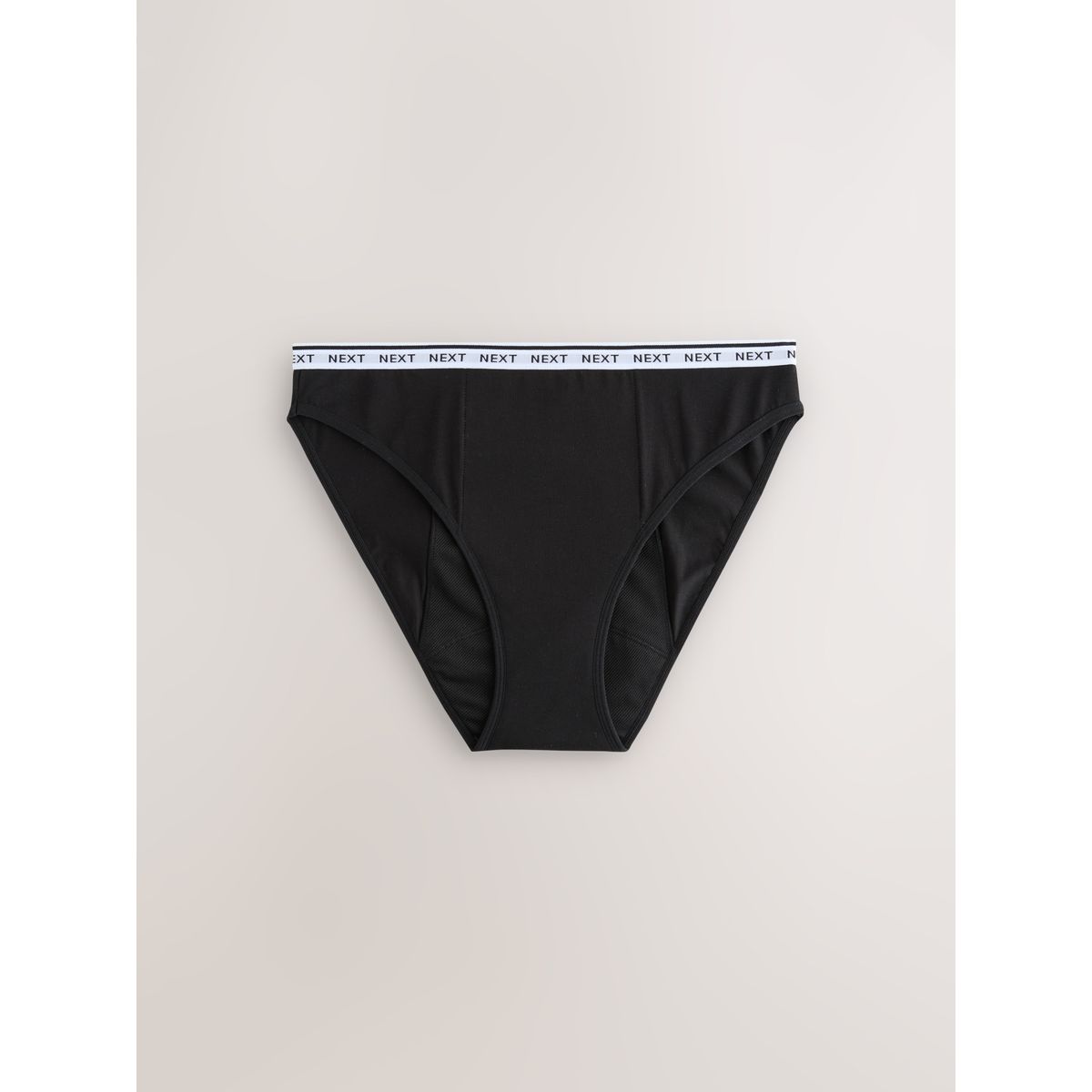 Culotte menstruelle flux abondant, lot de 4 noir, NEXT