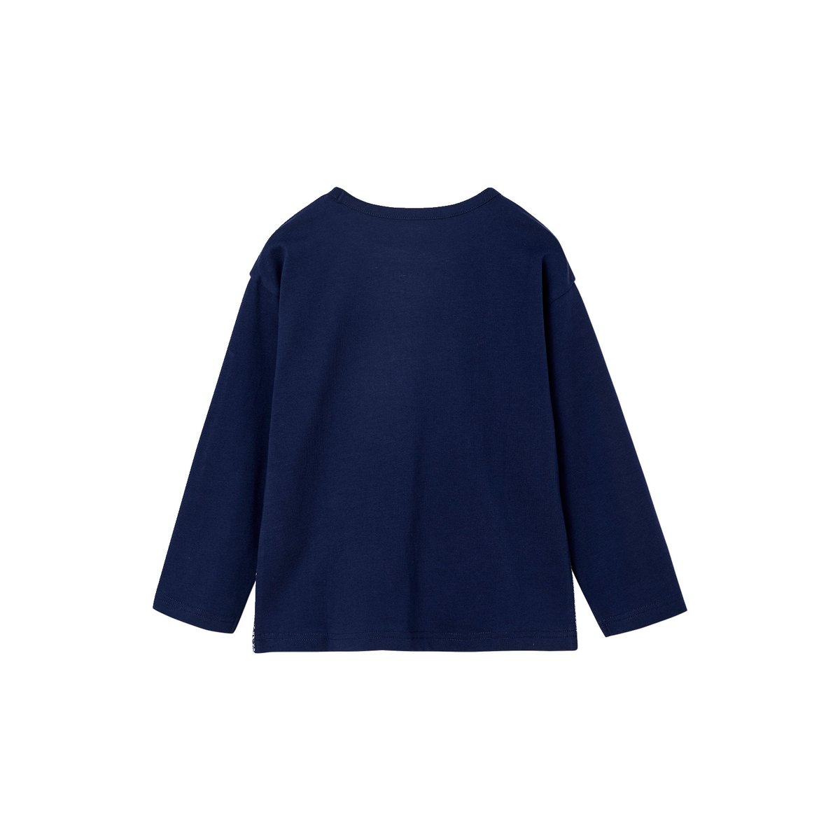 Tee-shirt noël motif ludique marine, VERTBAUDET
