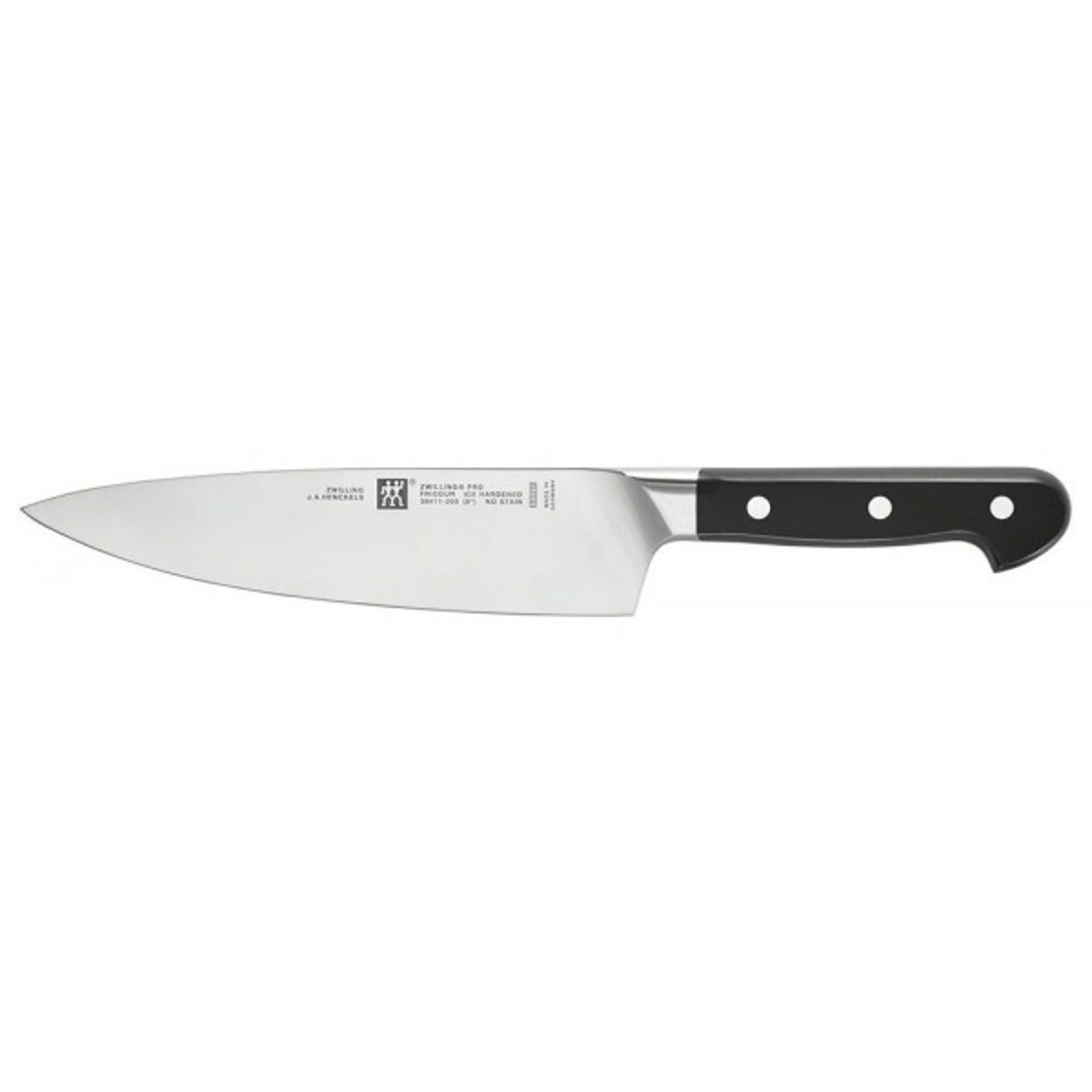 Couteau Modèle De Cuisine Série Zwilling Pro Lame 20cm noir, ZWILLING