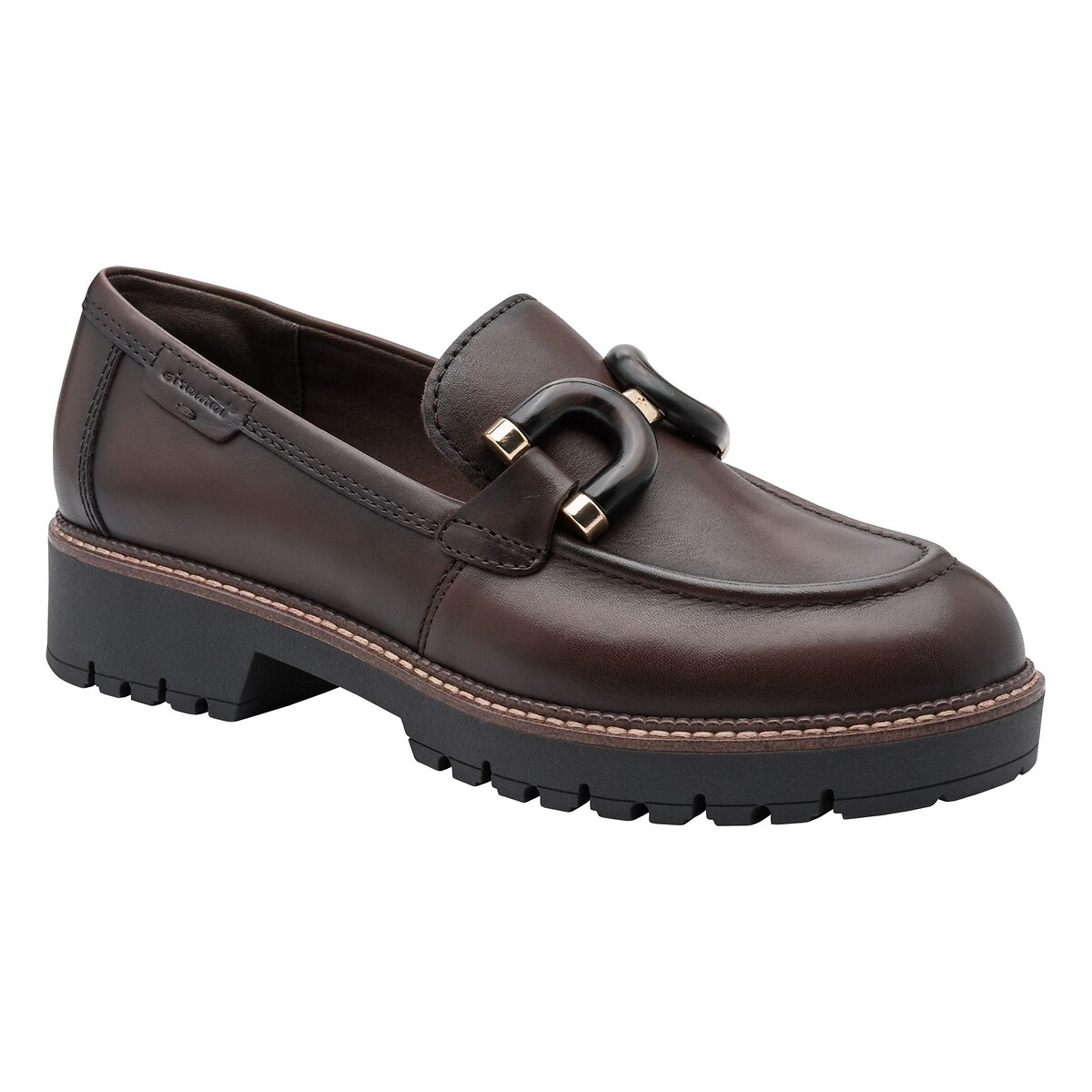 Mokassins, Leder dunkelbraun, TAMARIS