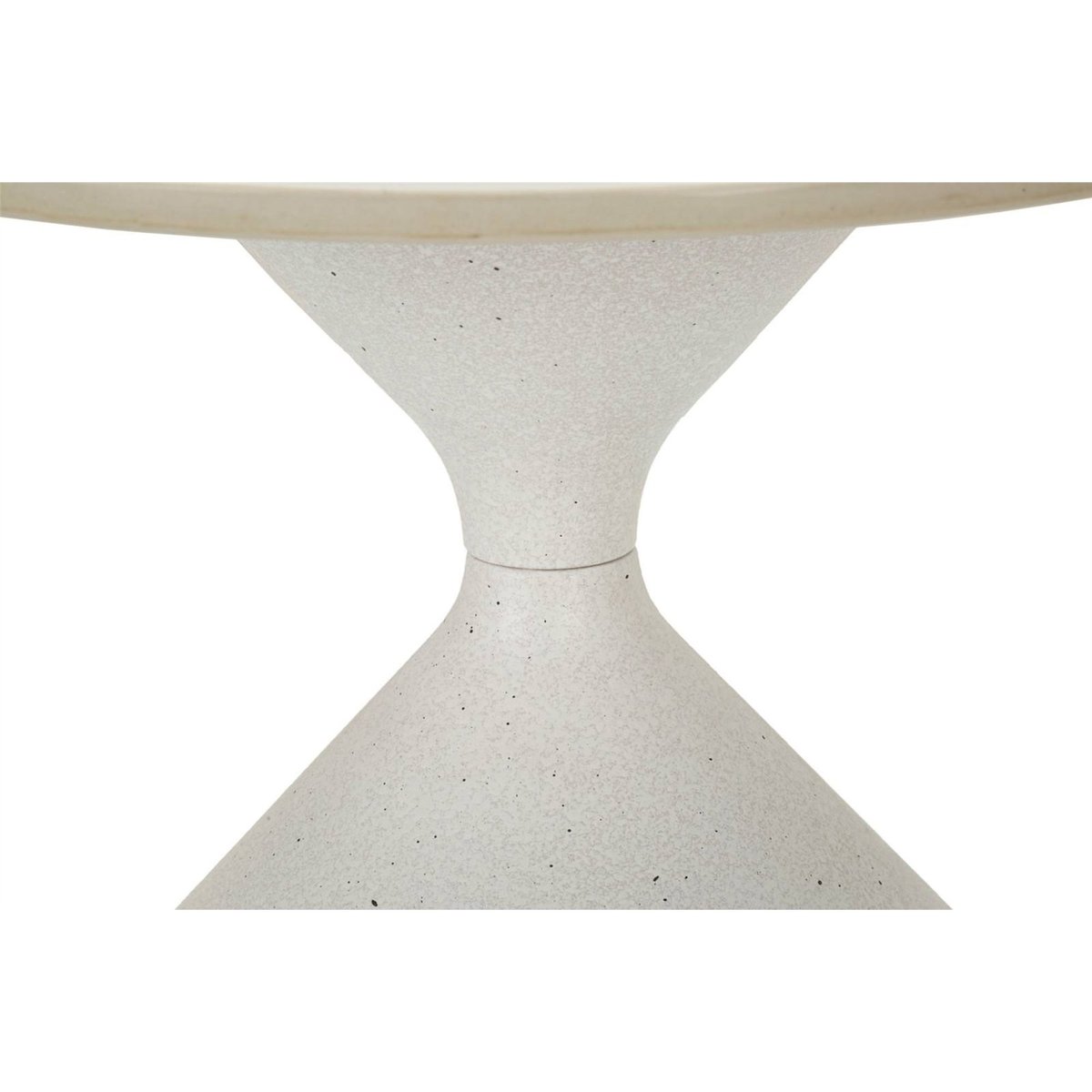 Table basse fer et céramique effet marbre MODERN blanc, RECOLLECTION