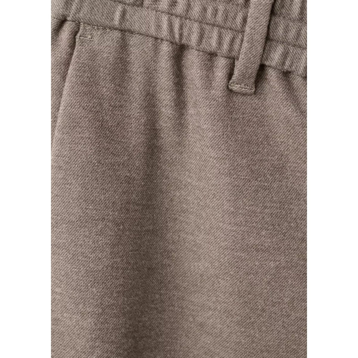 Pantalon flanelle regular-fit tabac, MANGO MAN