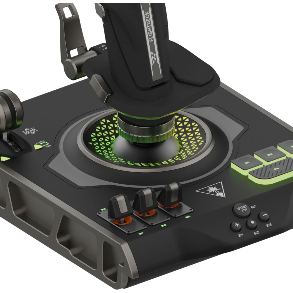 Hotas VelocityOne FlightDeck couleur unique, TURTLE BEACH