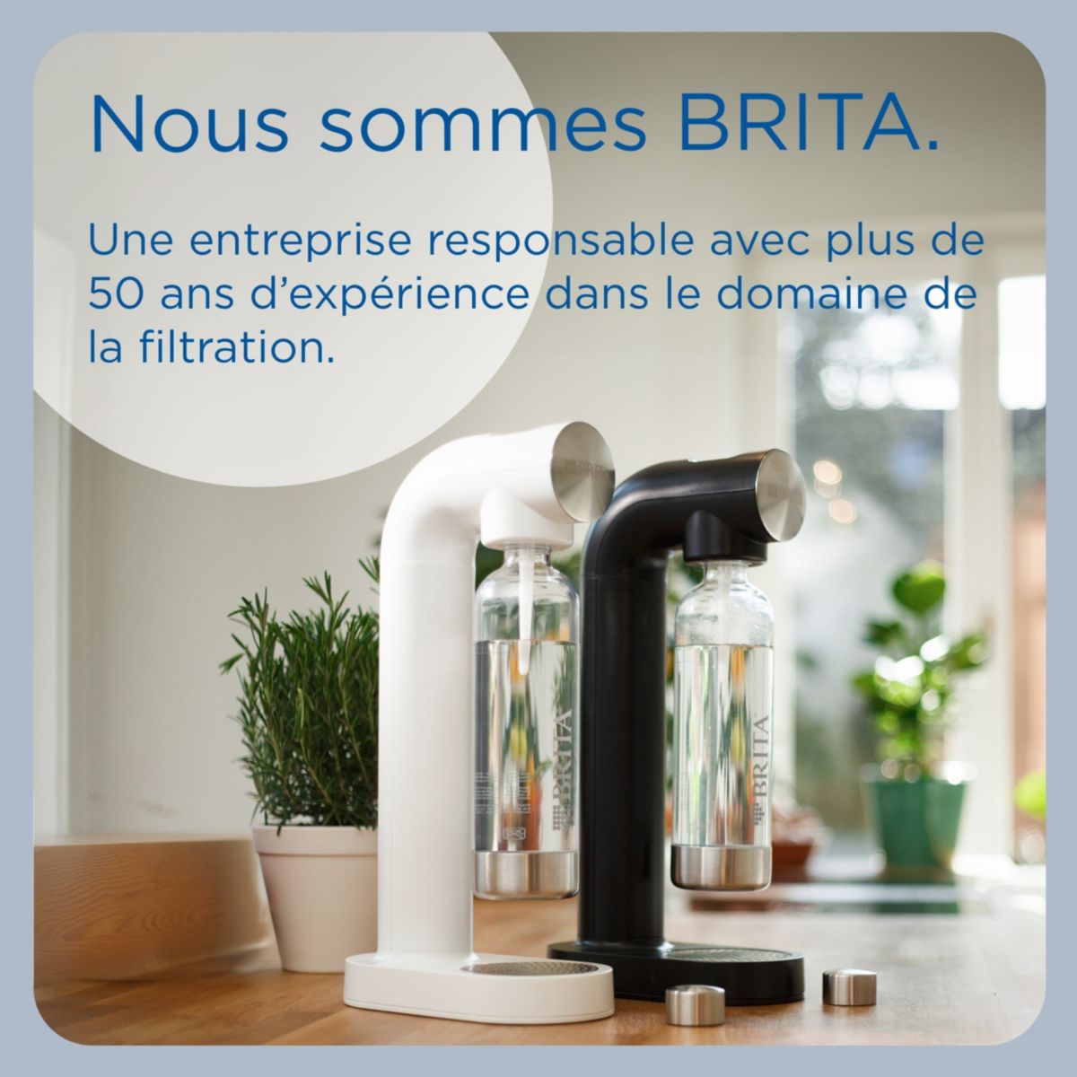 Machine à soda sodaone blanche blanche, BRITA